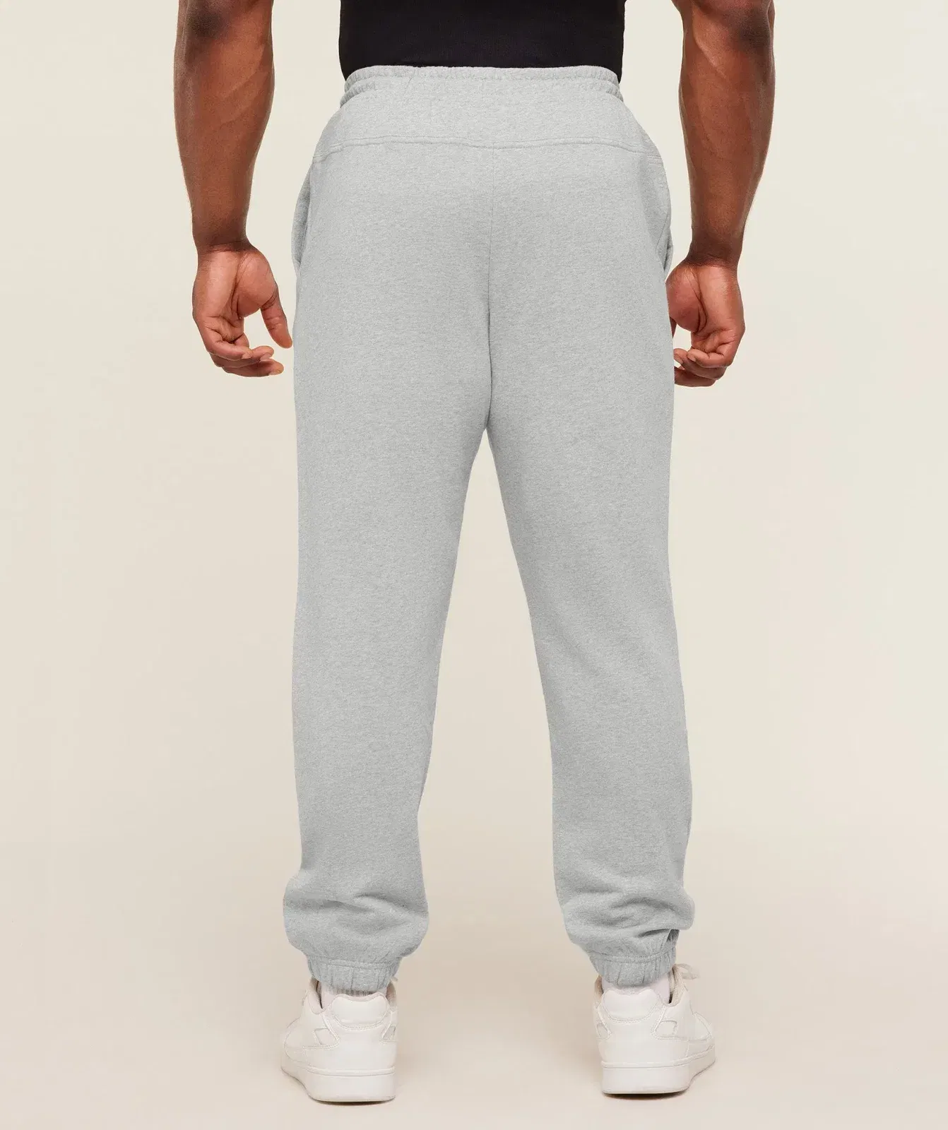 Gymshark Global Lifting Graphic Pant - Light Grey Core Marl