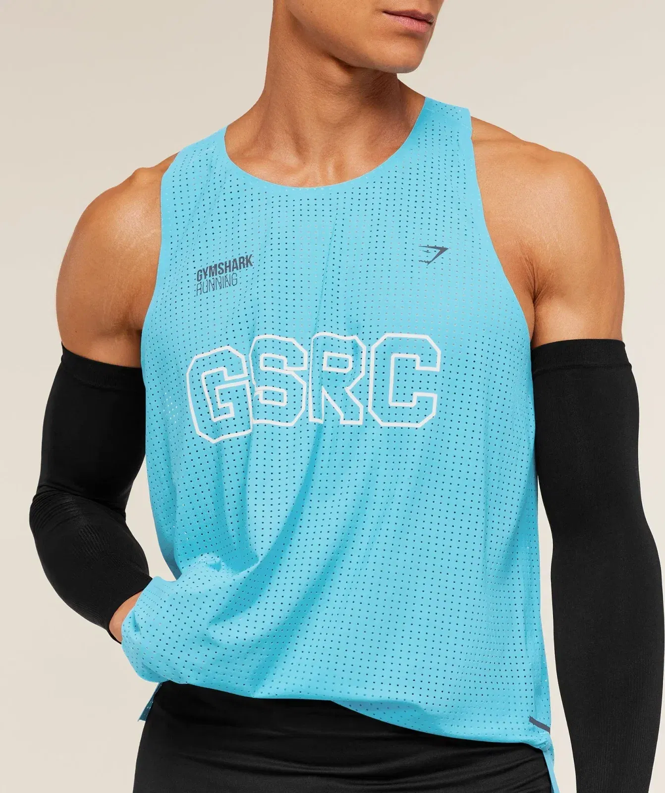 Gymshark Running Elite Race Vest - Brand Blue