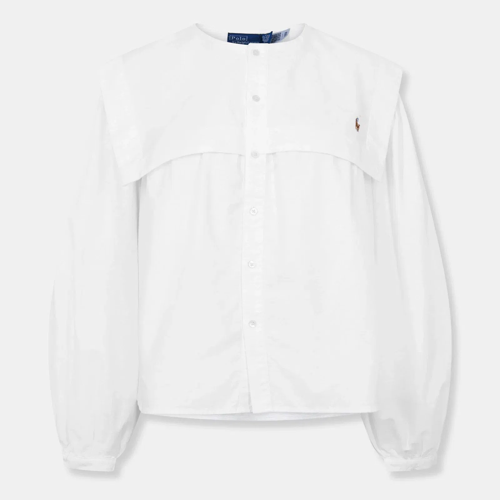 Cotton Long Sleeve Plain Shirt
