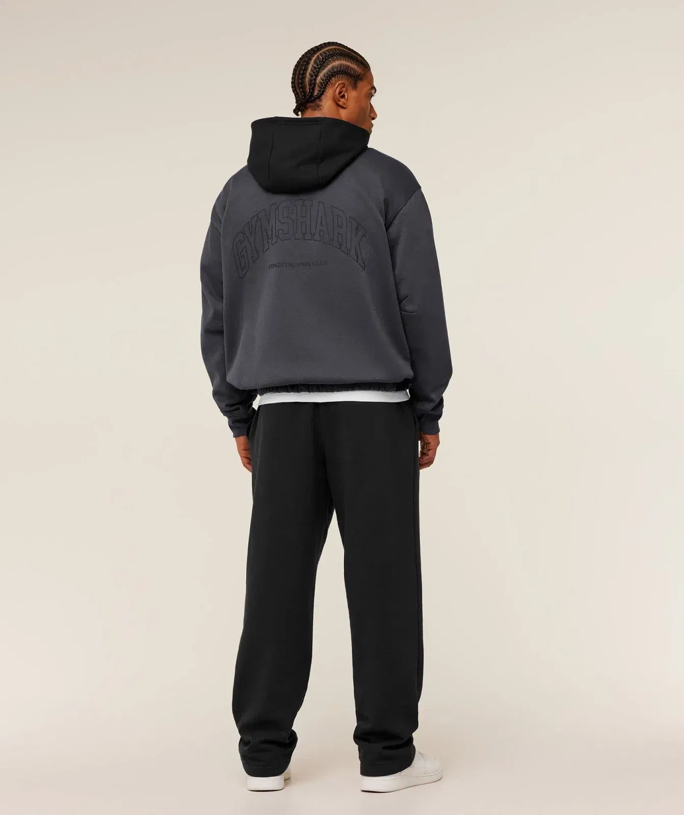 Gymshark Collegiate Tech Hoodie - Onyx Grey
