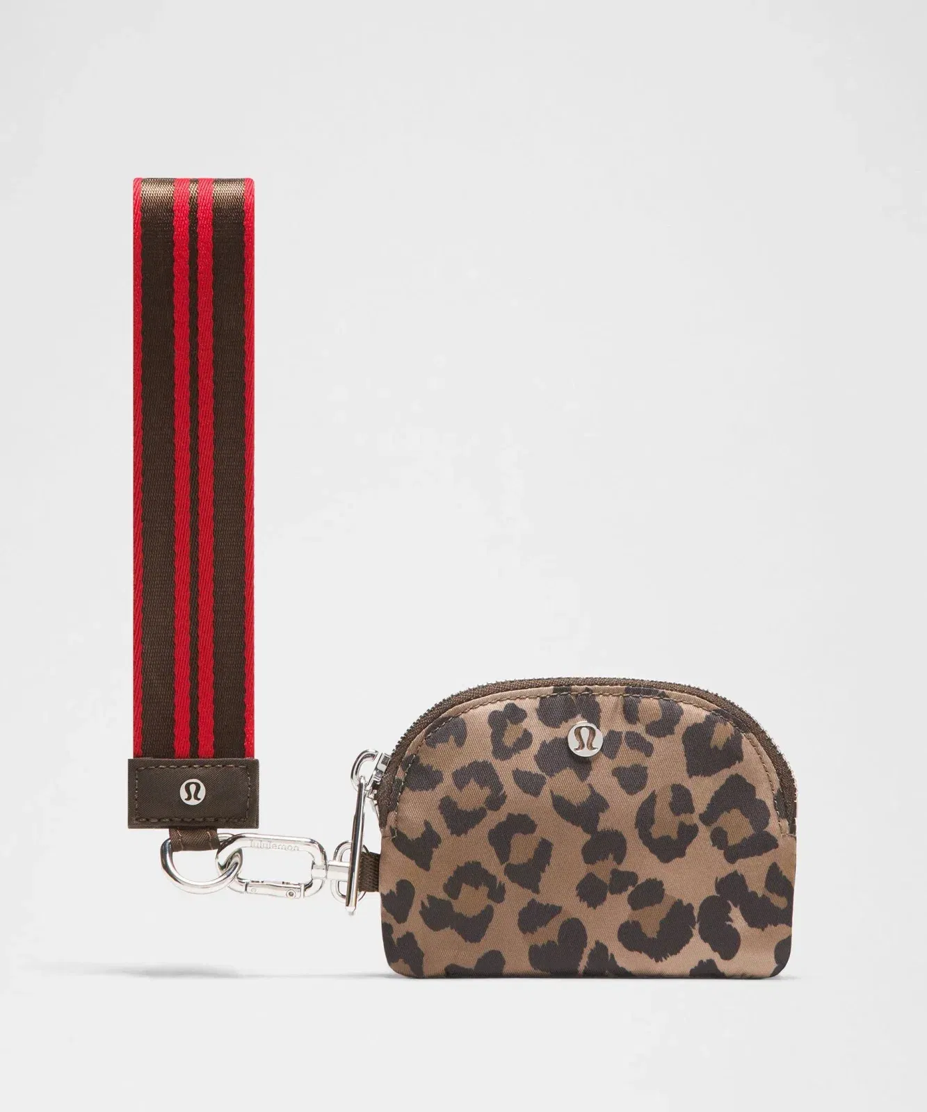Lululemon Dual Pouch Wristlet *Leopard