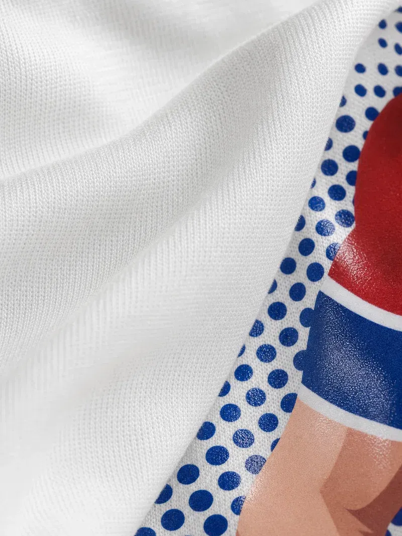 Off Supply Erling Haaland White T-Shirt
