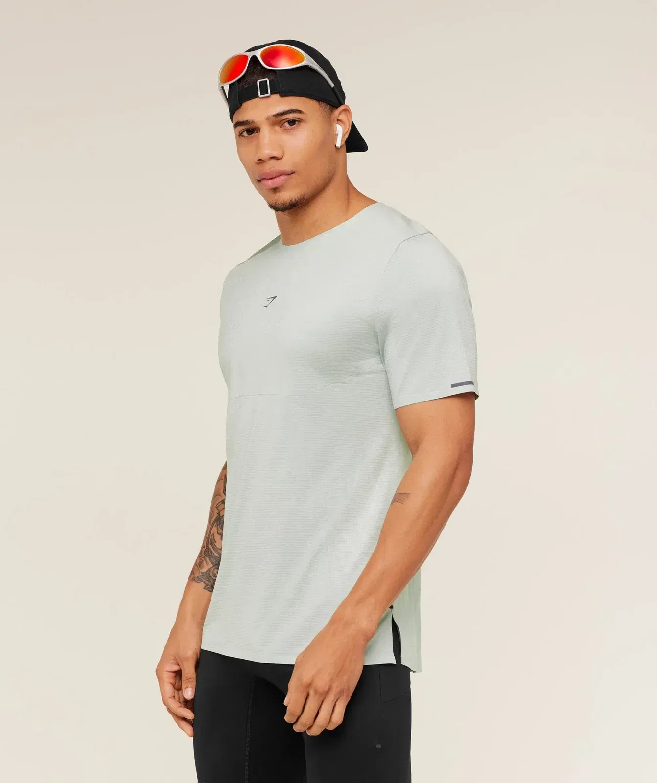 Gymshark Running Elite T-Shirt - Morning Blue