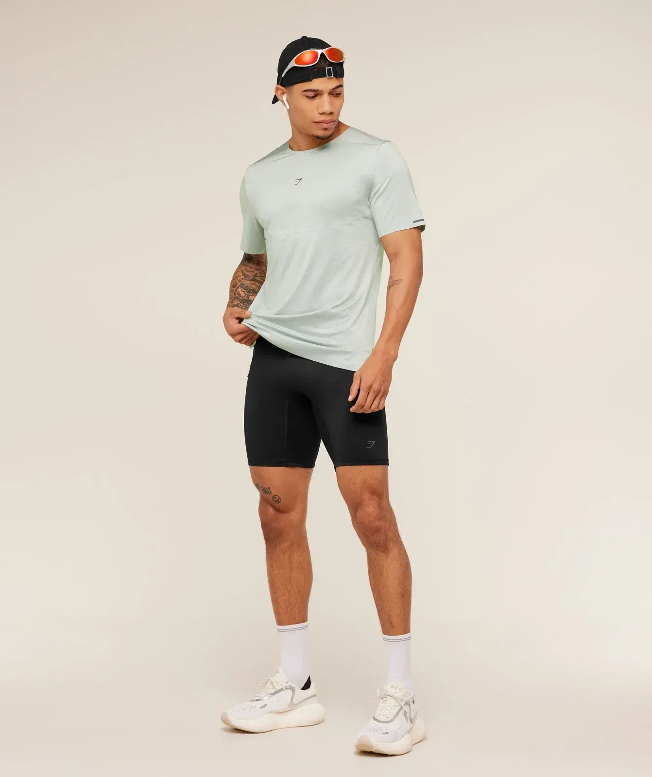 Gymshark Running Elite T-Shirt - Morning Blue