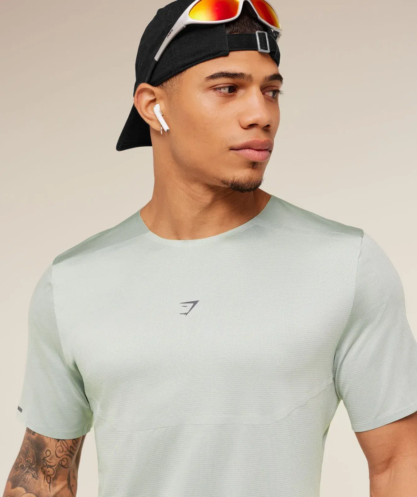 Gymshark Running Elite T-Shirt - Morning Blue
