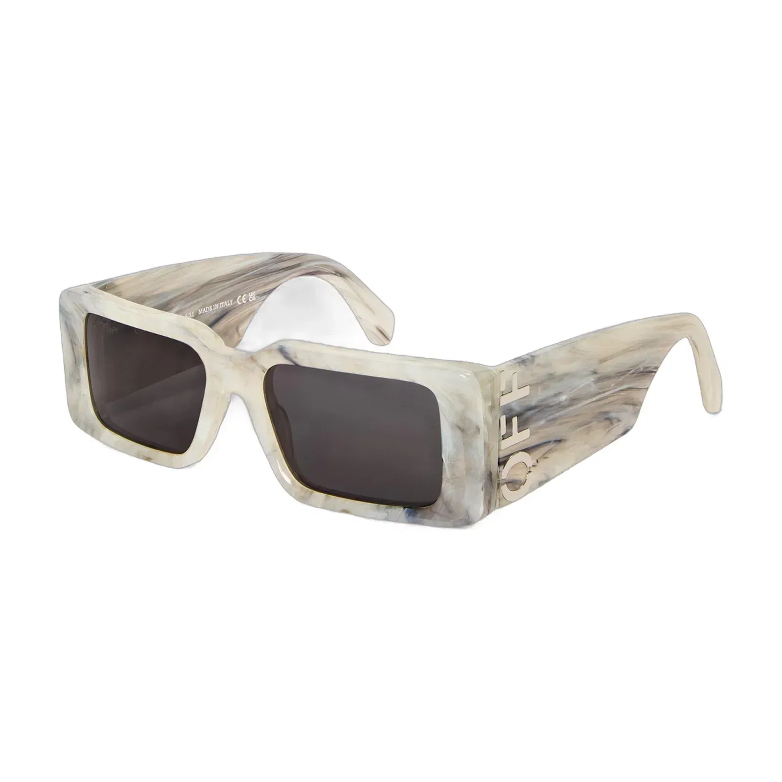Milano Acetate Full Rim Rectangle Sunglasses