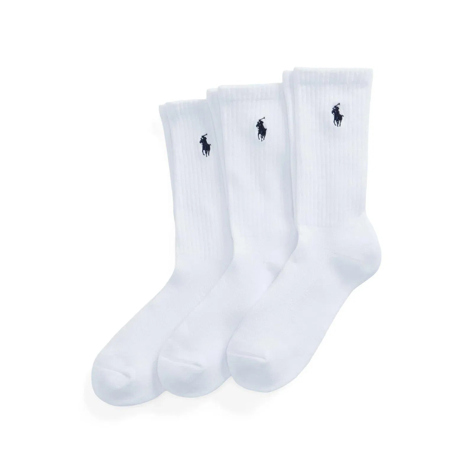 Cotton Three-Pack Crew Socks