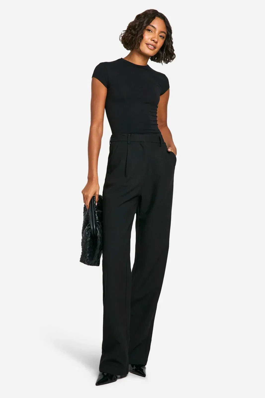 Tall Essential Straight Leg Tailored Trousers