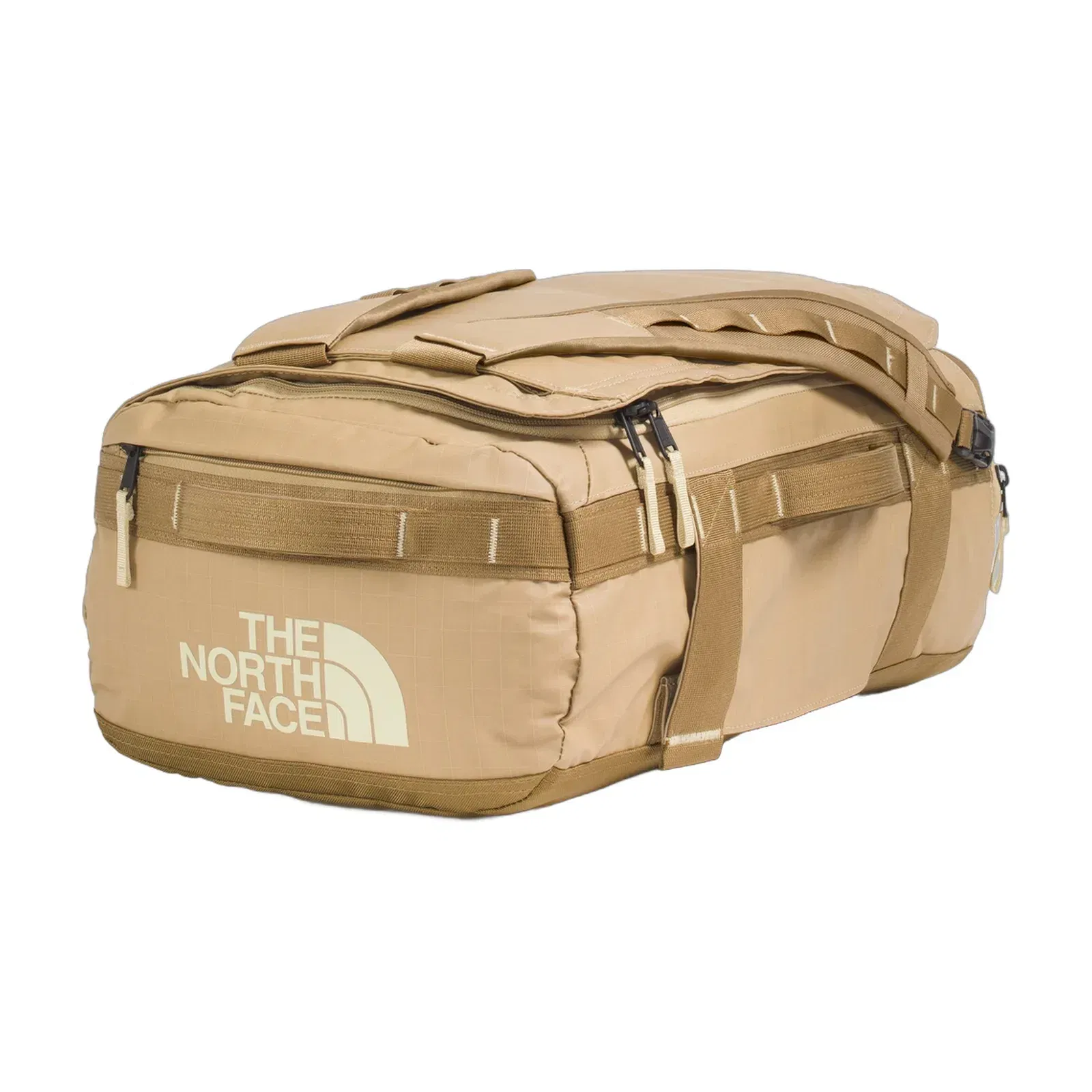 The North Face Base Camp™ Voyager Duffel—32L Khaki Stone-Utility Brown-Desert Stone