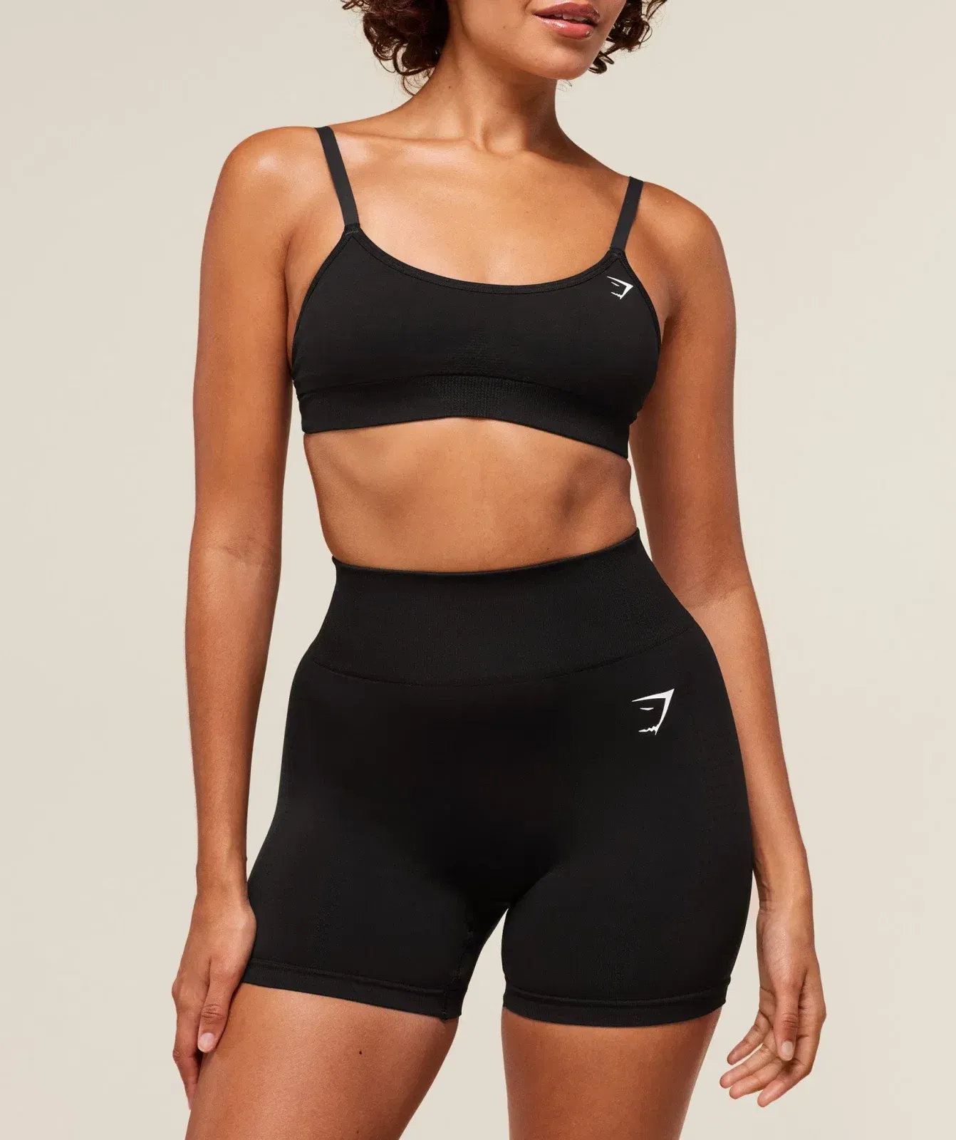 Women's Gymshark Vital Soft Shorts Black