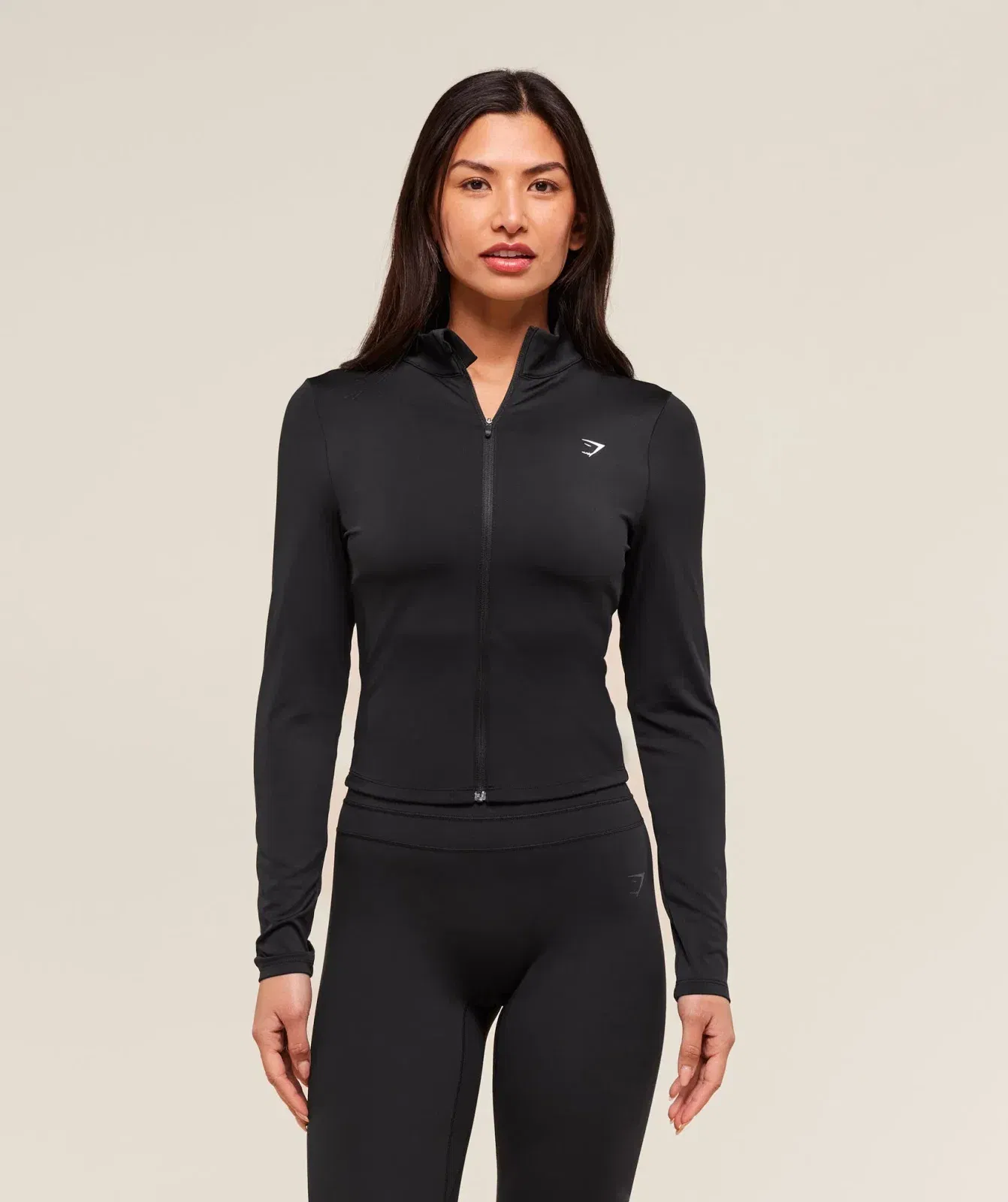 Women's Gymshark Training Zip Up Jacket Black