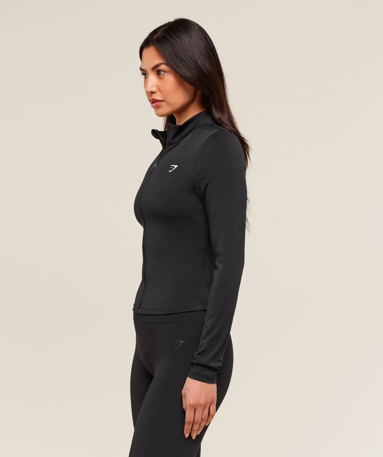 Women's Gymshark Training Zip Up Jacket Black