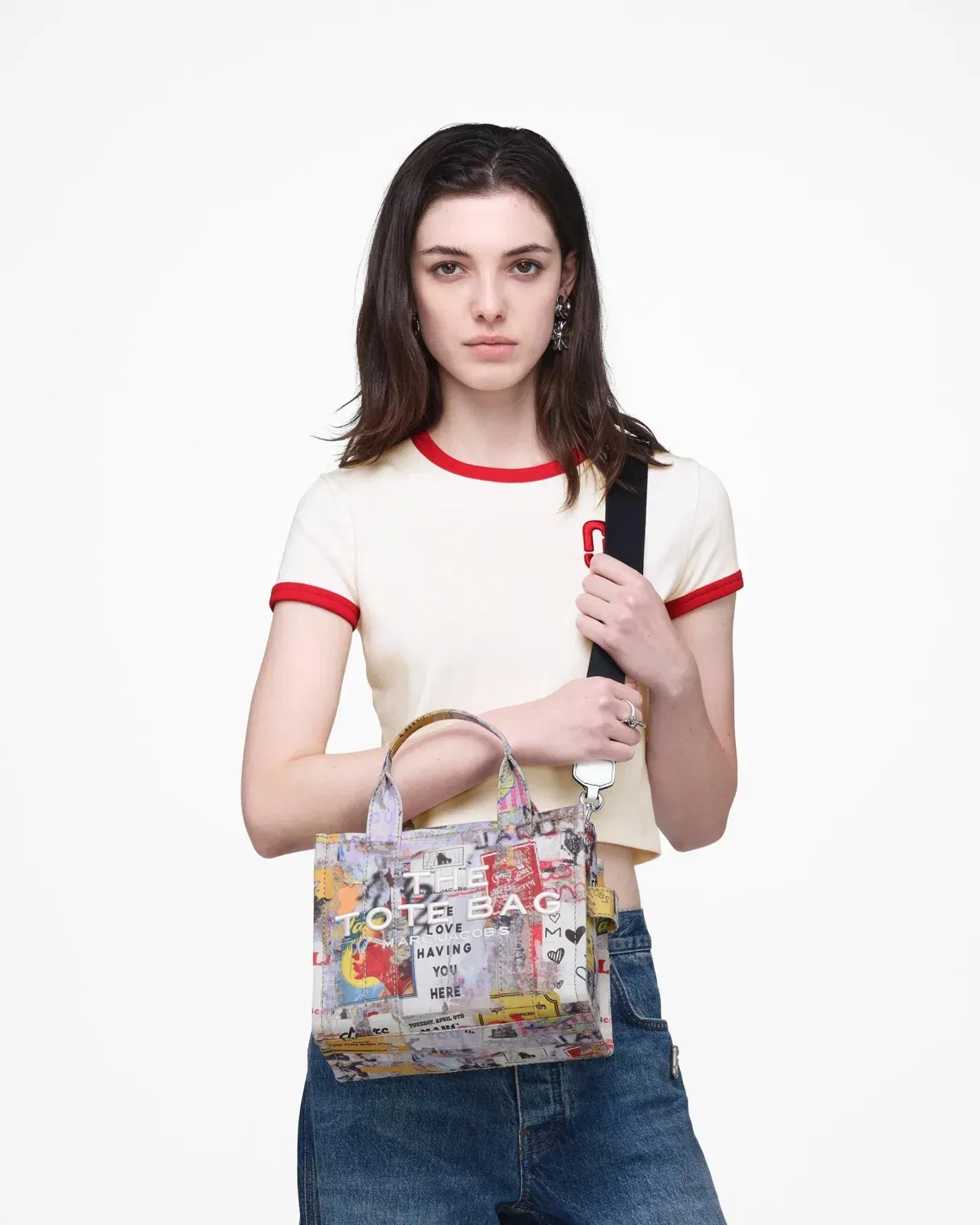 The Pop Americana Canvas Small Tote Bag