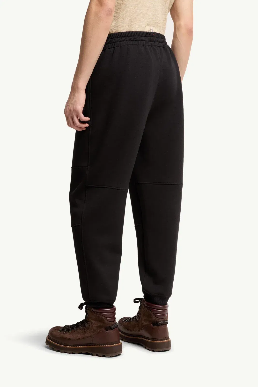 Moncler Logo Sweatpants Black Black