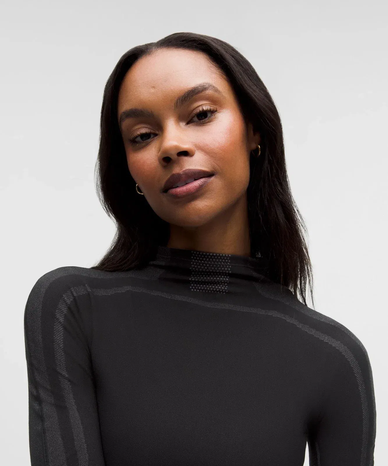 Lululemon Women's Team Canada Women's Seamless Mockneck Base Layer *COC Logo