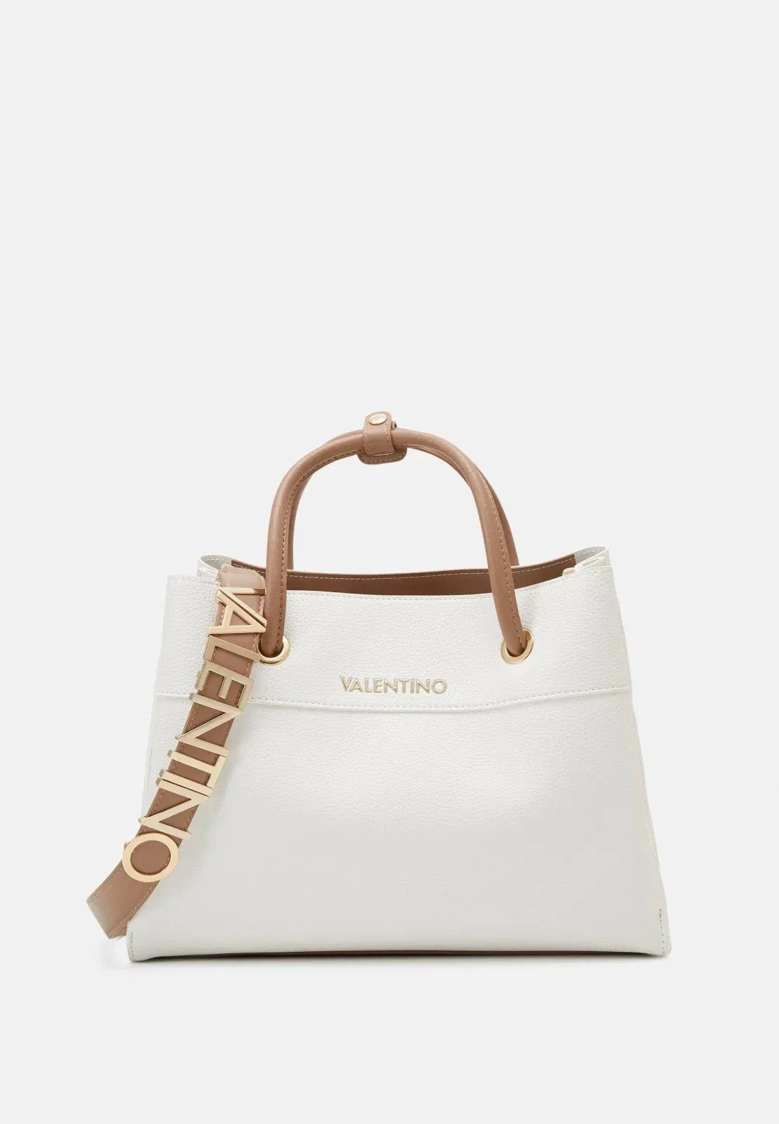 Valentino Bags Alexia - Handbag - Bianc/Cuoi