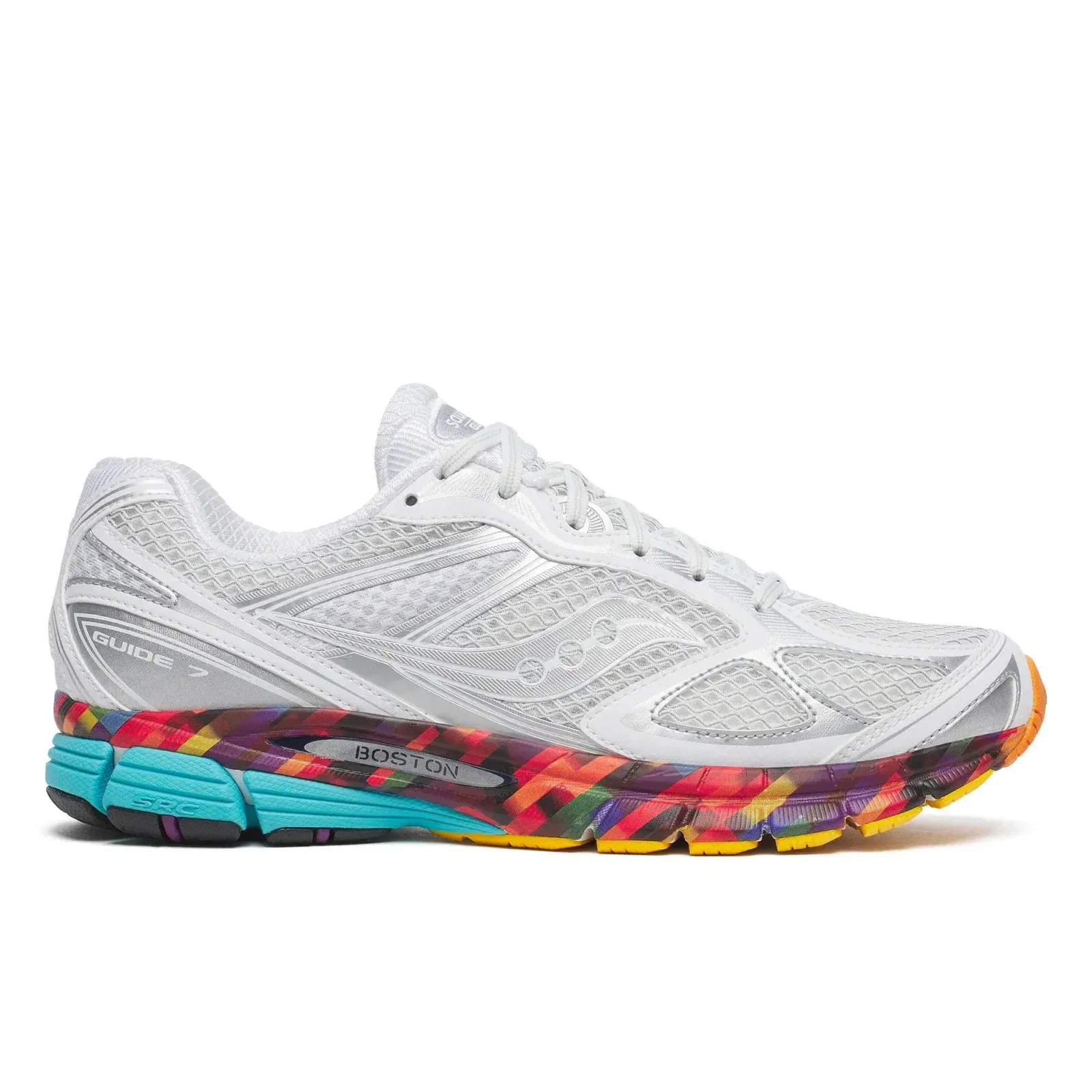 Saucony Boston ProGrid Guide 7 White | Multi