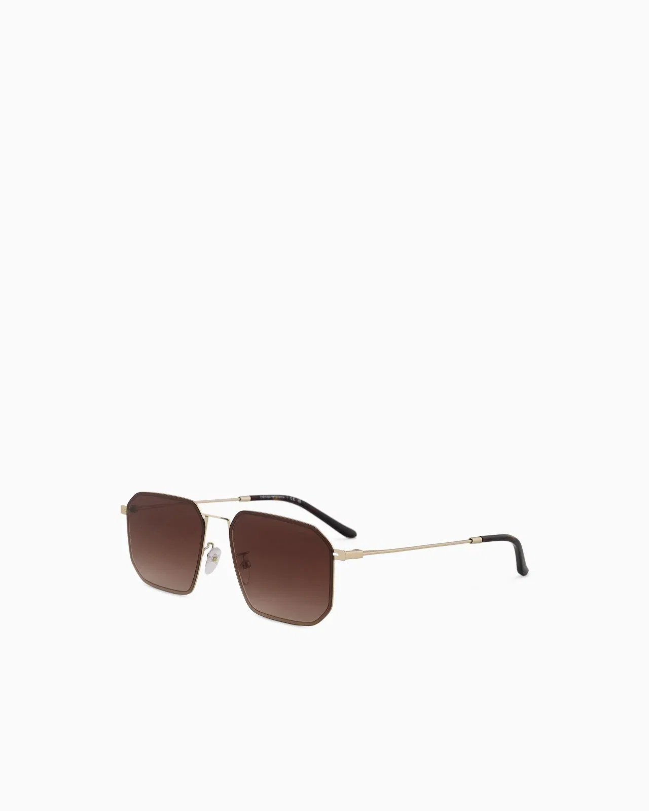 Emporio Armani Men’s irregular-shaped Asian fit sunglasses