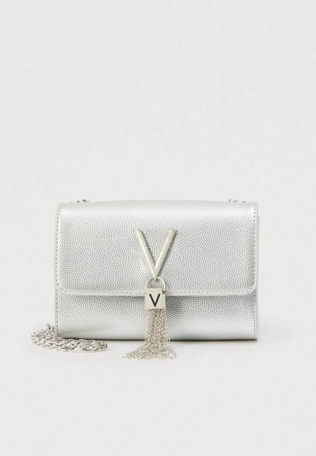 Valentino Bags Divina - Cross Body Bag - Silver-Coloured