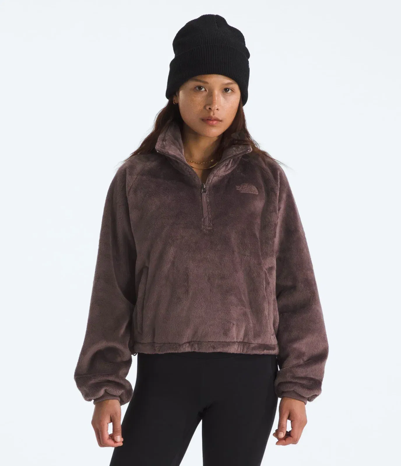 The North Face Women’s Osito Lux ¼-Zip Jacket Tawny Quartz