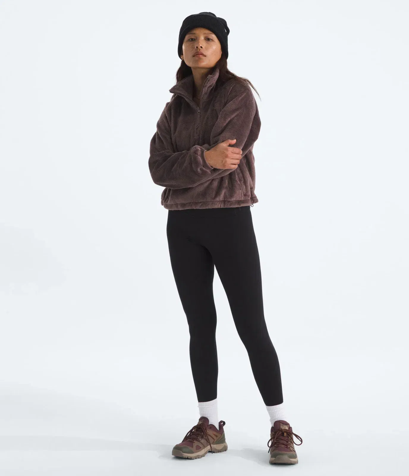 The North Face Women’s Osito Lux ¼-Zip Jacket Tawny Quartz