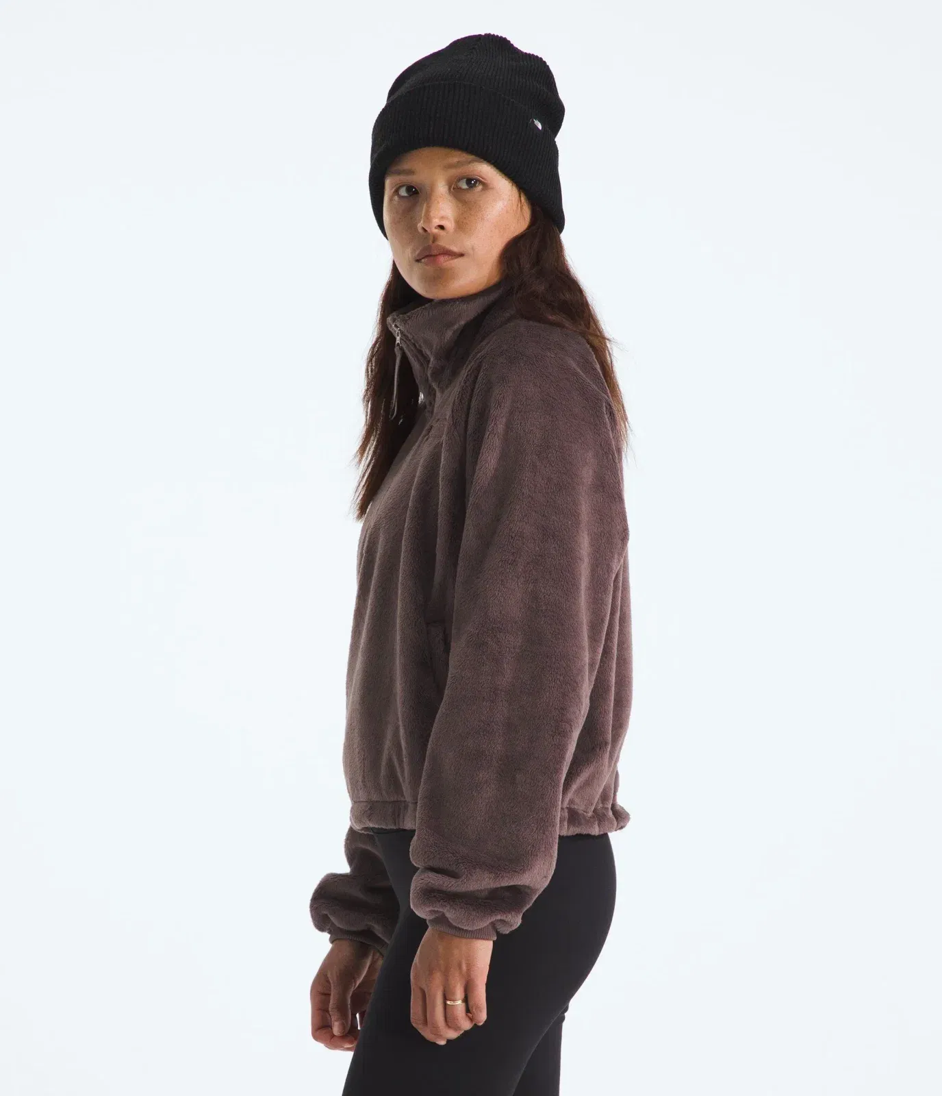 The North Face Women’s Osito Lux ¼-Zip Jacket Tawny Quartz