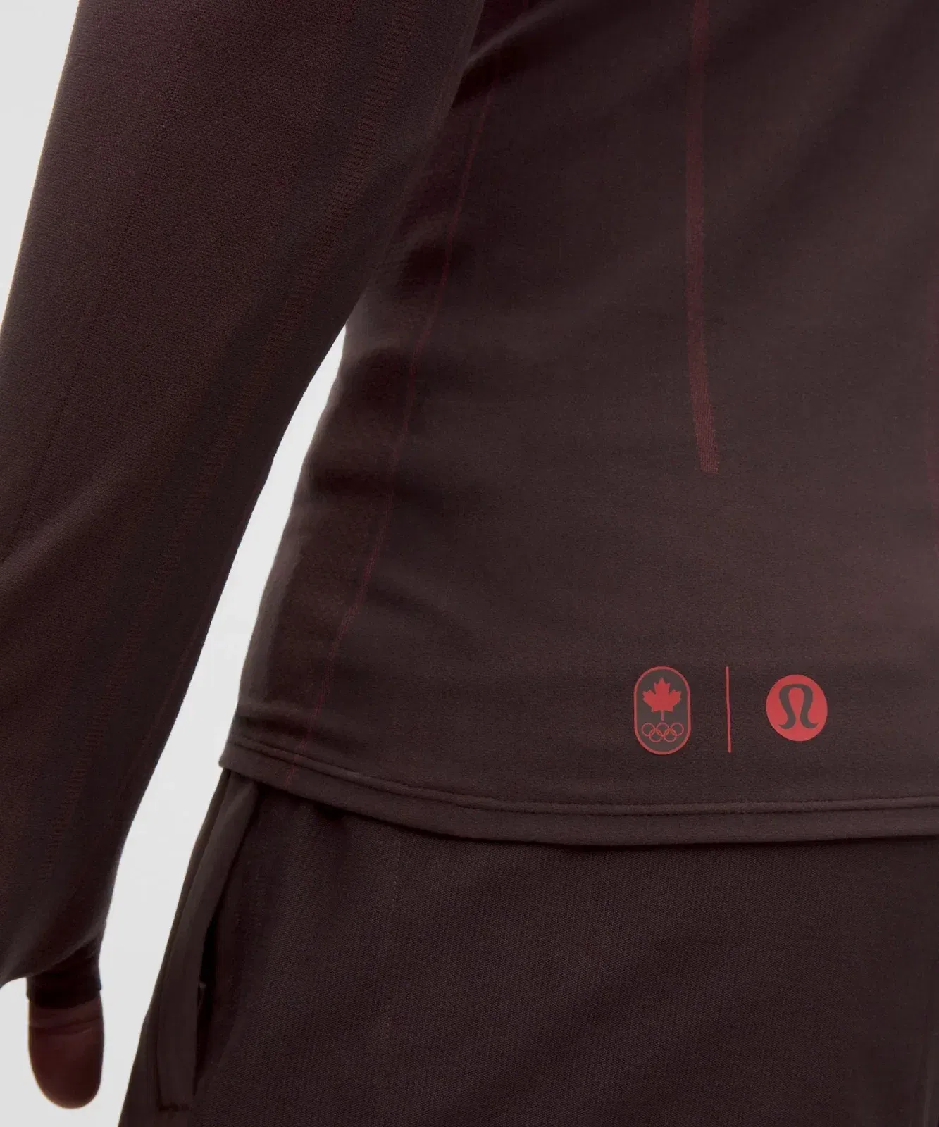 Lululemon Team Canada Men's Seamless Mockneck Base Layer *COC Logo