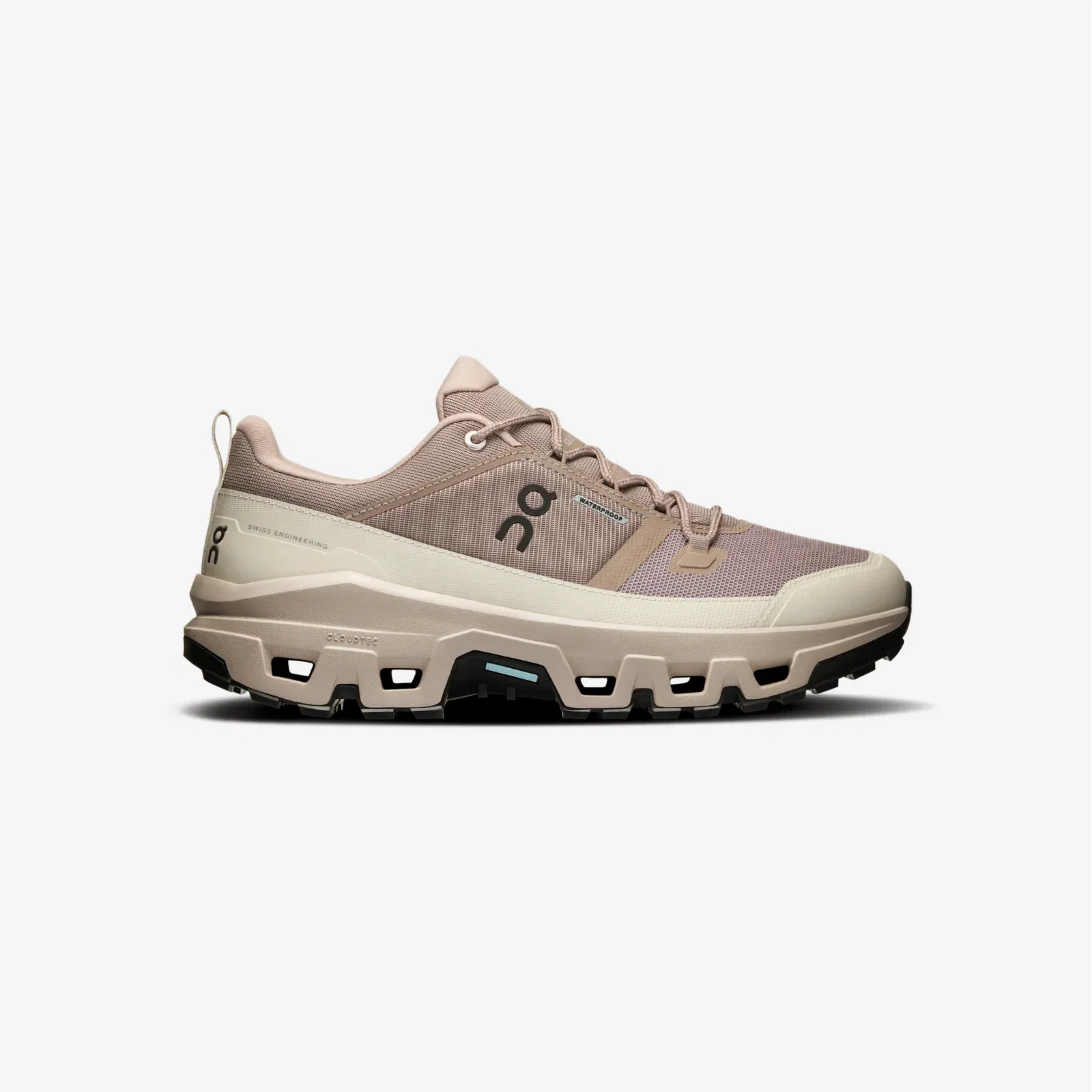 On Running Cloudrock Low Waterproof Hunter | Black