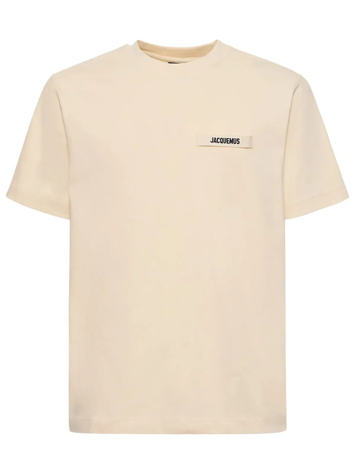 Jacquemus The Gros Grain T-Shirt in Beige