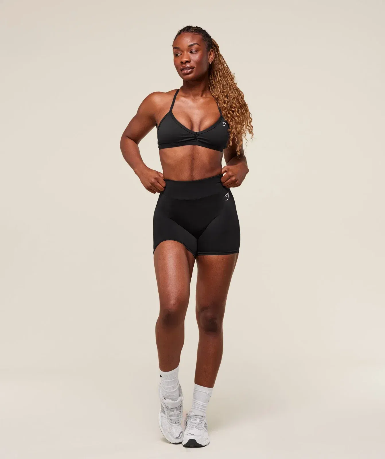 Women's Gymshark Power Original Tight Shorts Black