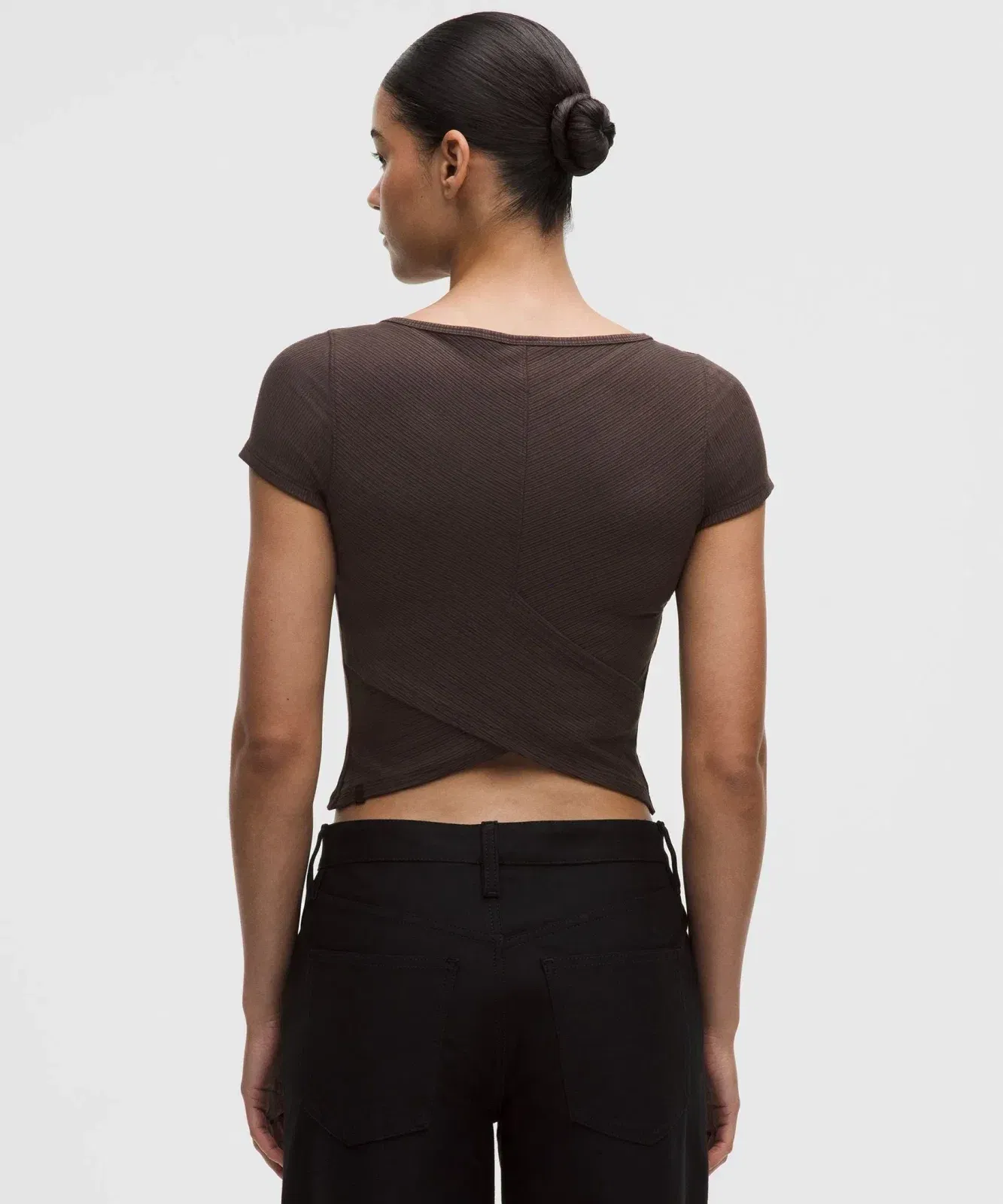 Lululemon Women's Hold Tight Micro-Rib Cross-Back T-Shirt