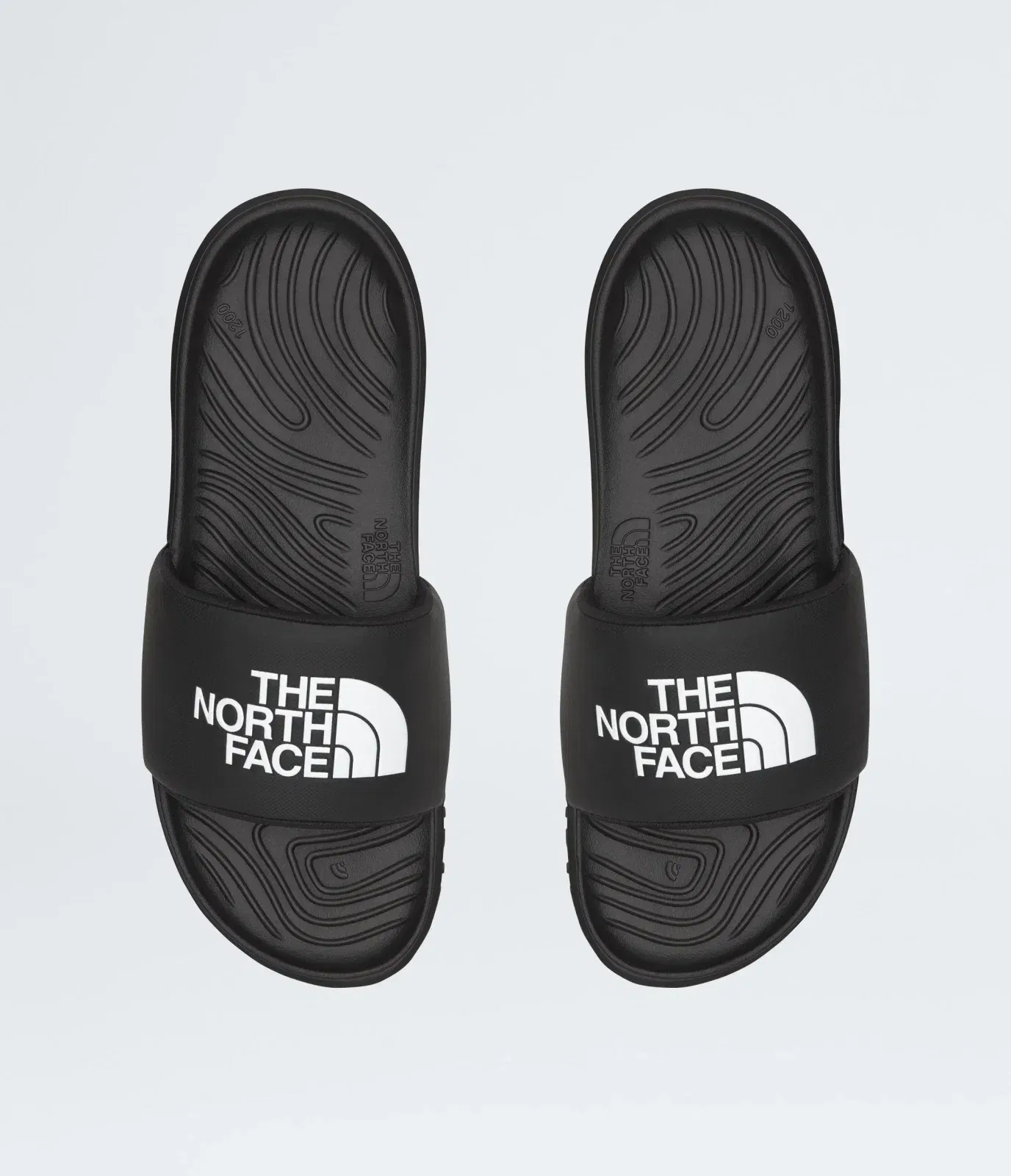 The North Face Mens Never Stop Cush Slides Tnf Black Tnf Black
