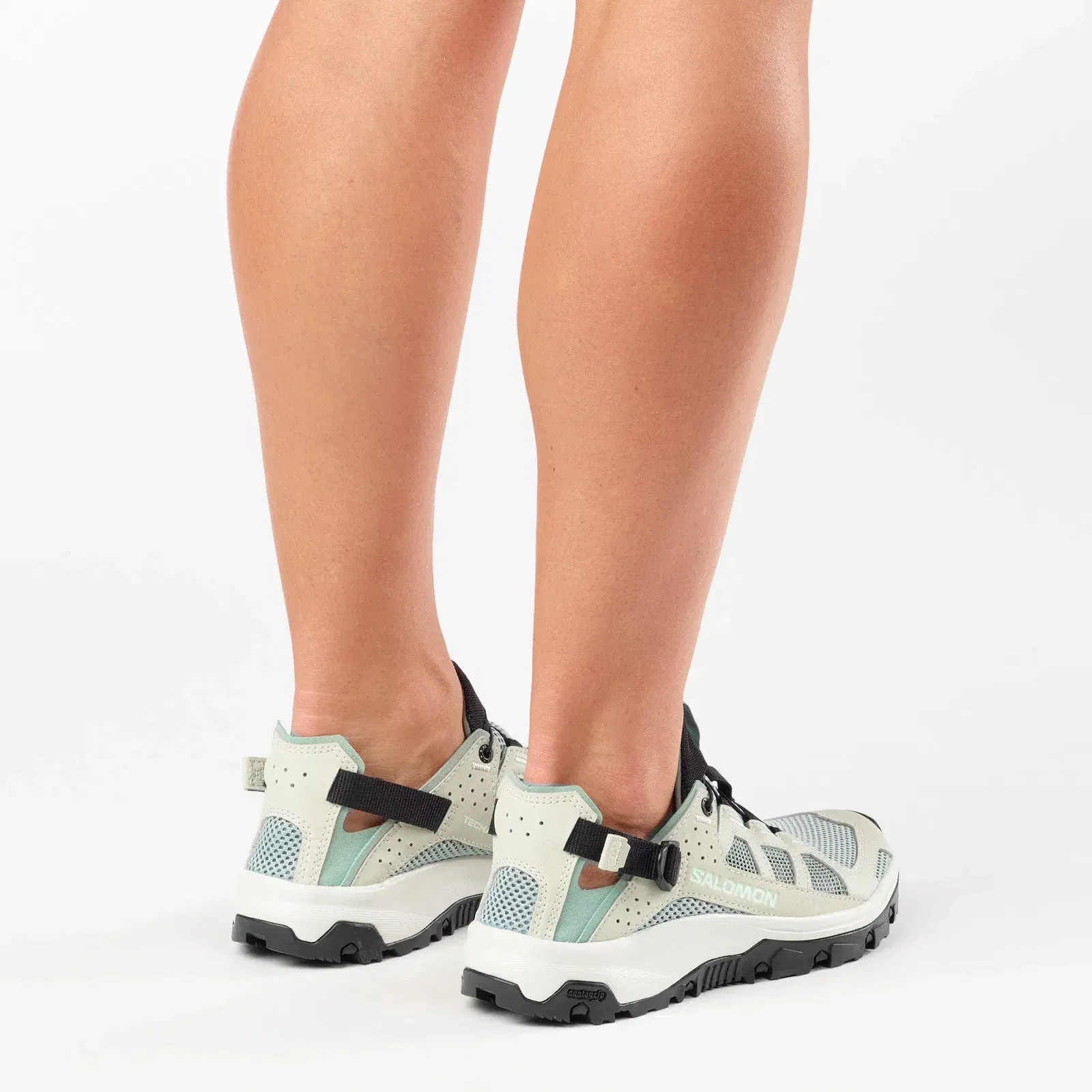 Salomon Techamphibian 5 Water Shoes Womens Green Milieu