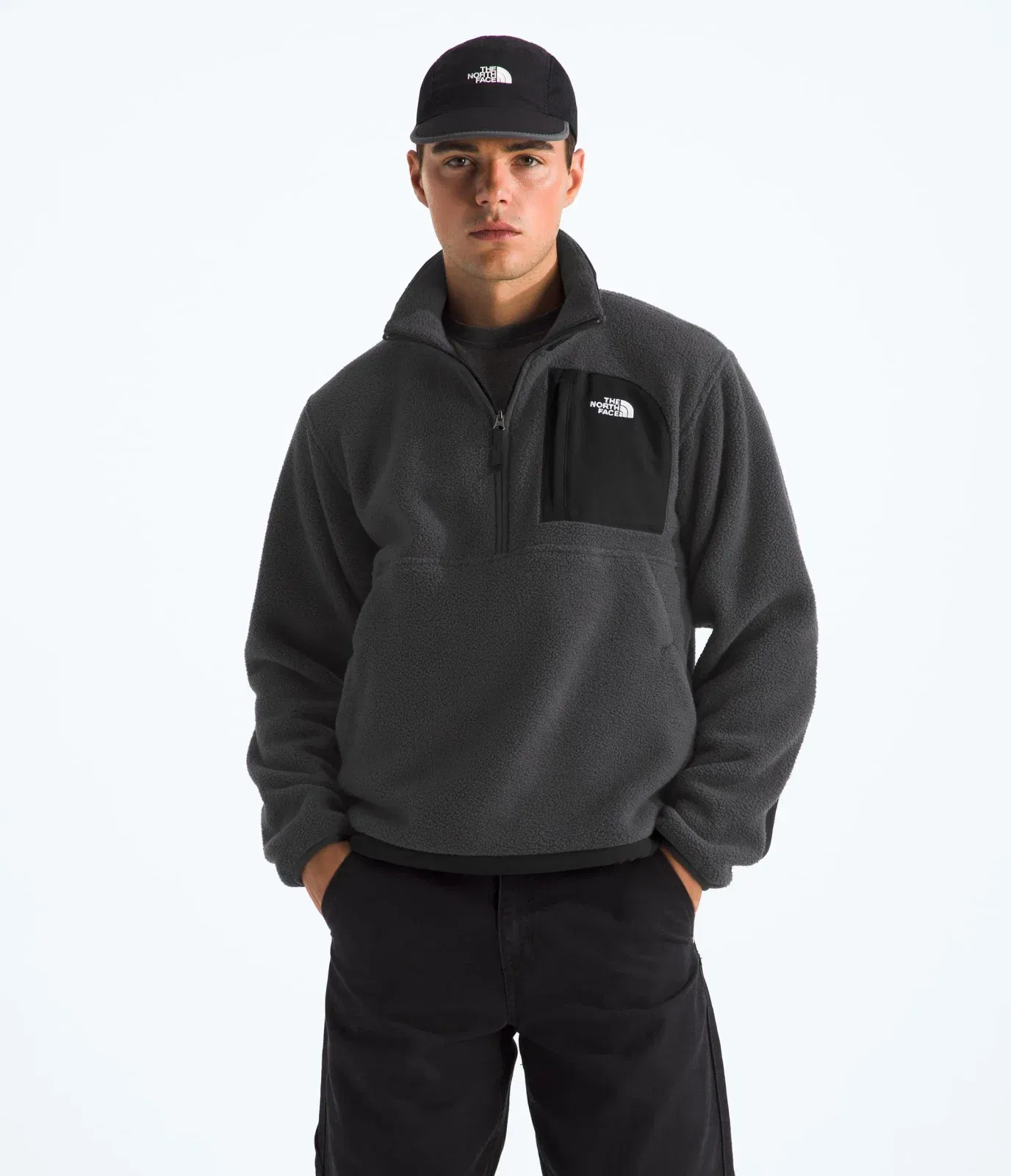 The North Face Men’s Yumiori Off Peak ½-Zip Jacket Asphalt Grey