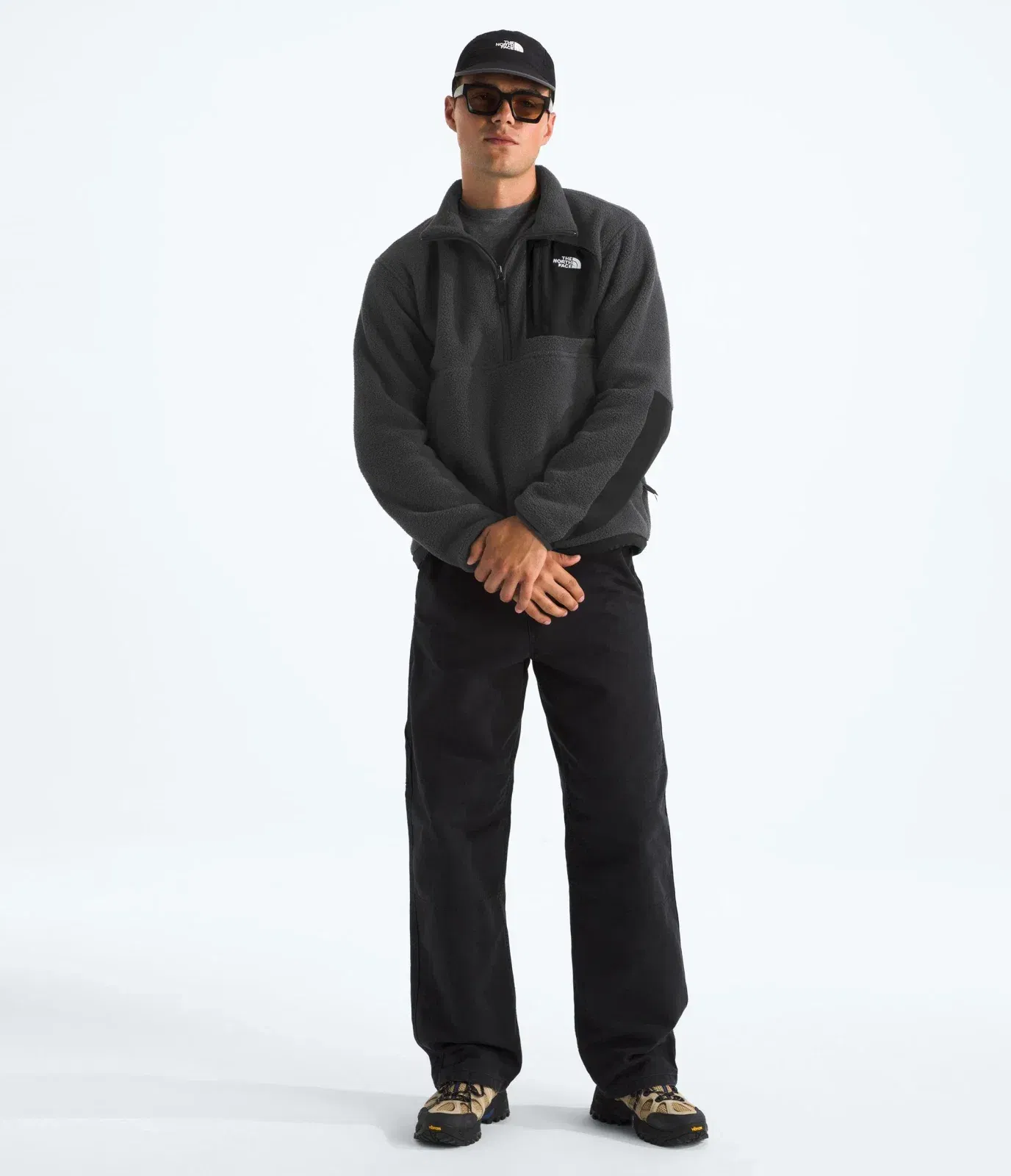The North Face Men’s Yumiori Off Peak ½-Zip Jacket Asphalt Grey