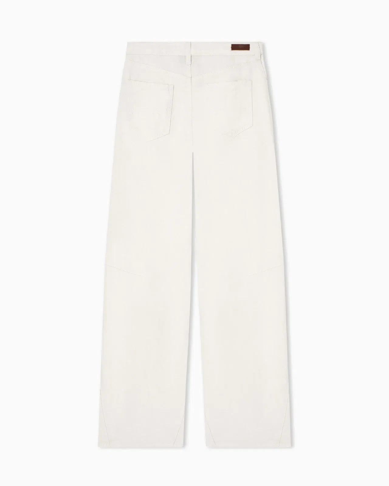 Emporio Armani J3F garment-dyed linen and Lyocell trousers