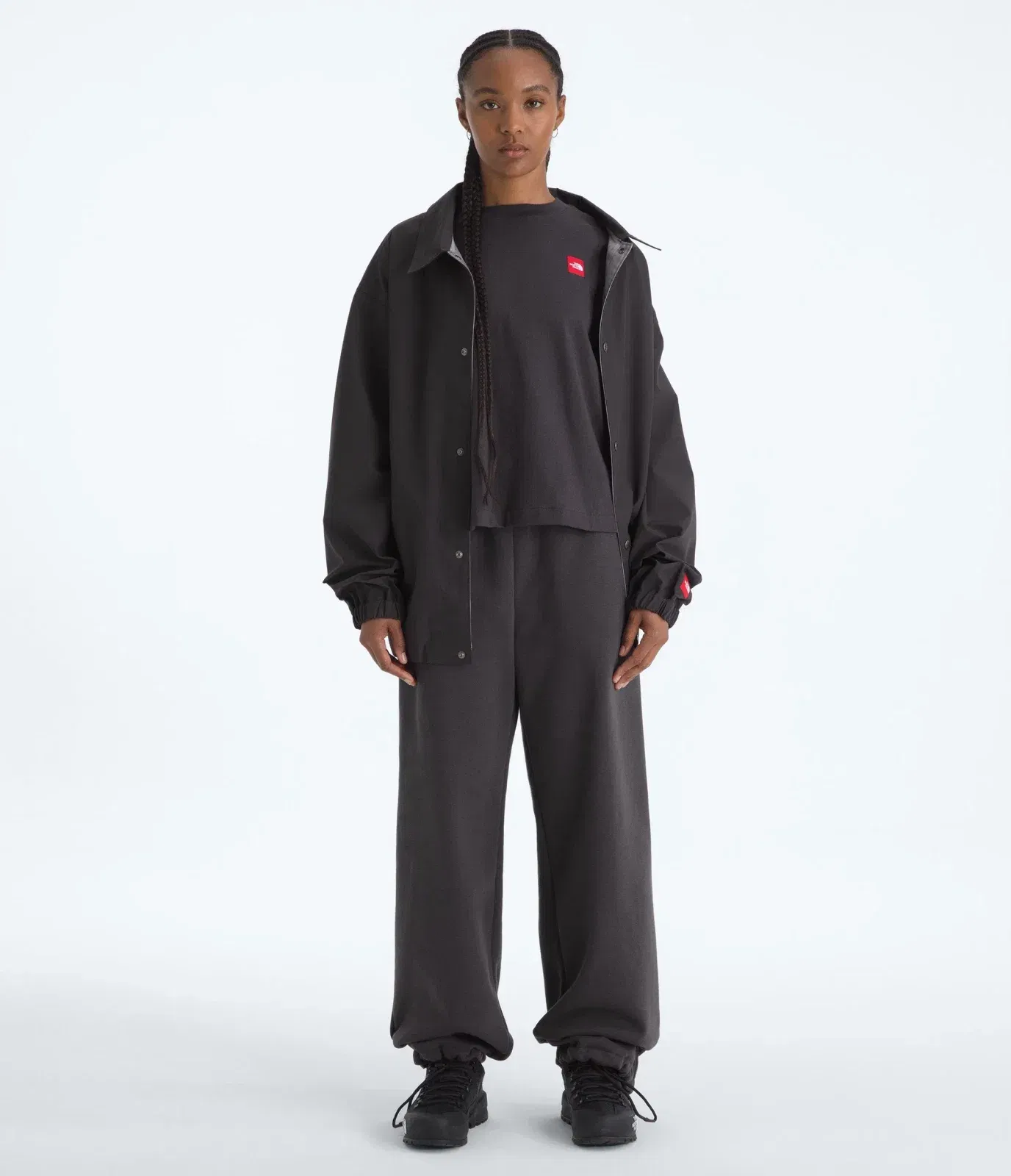The North Face Women’s TNF™ Red Box Short-Sleeve Boxy Tee Obsidian