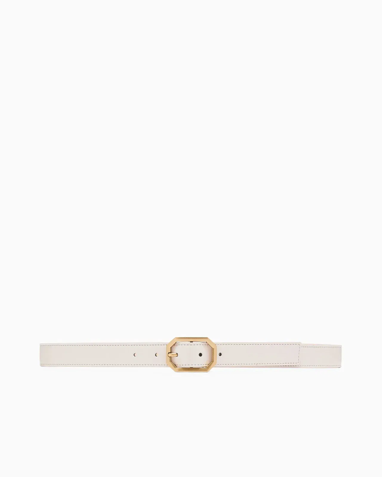 Emporio Armani Belt with gold buckle