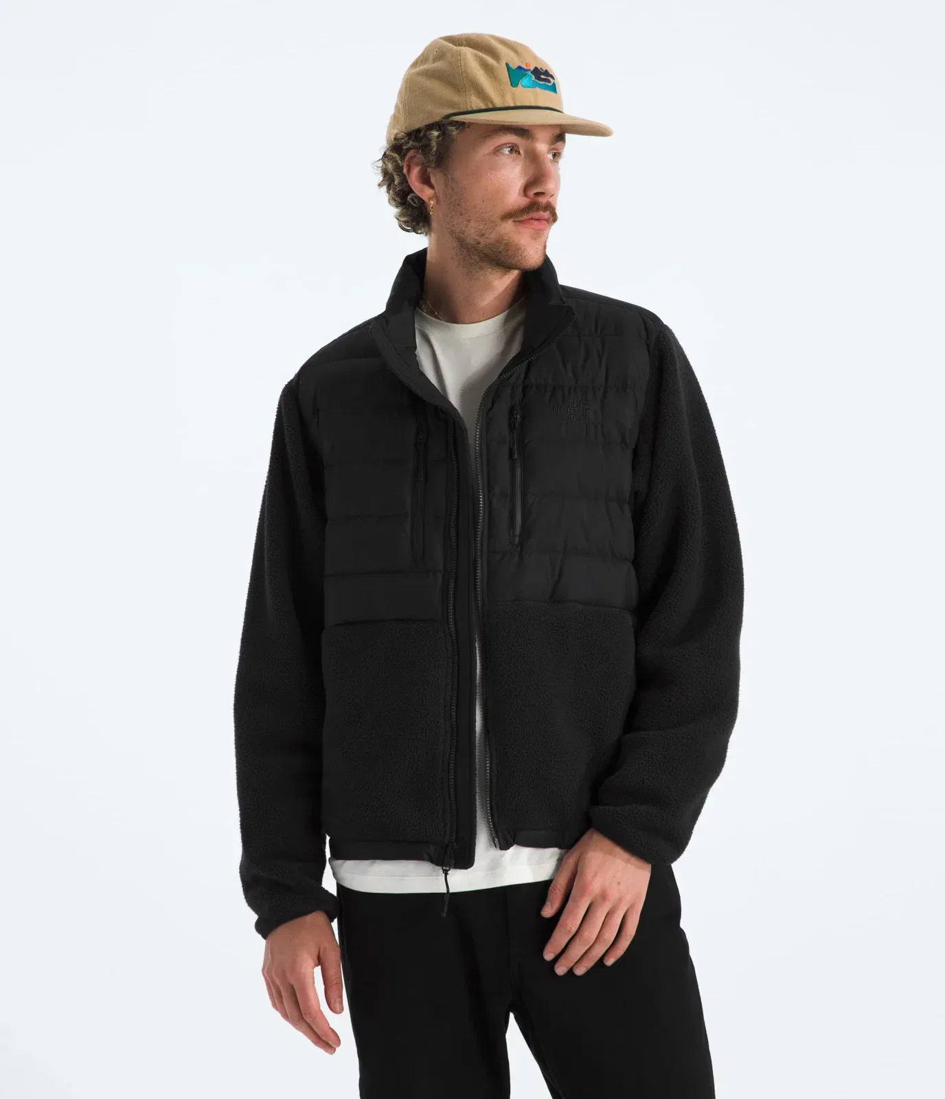 The North Face Men’s RMST Denali Tek Hybrid Jacket TNF Black