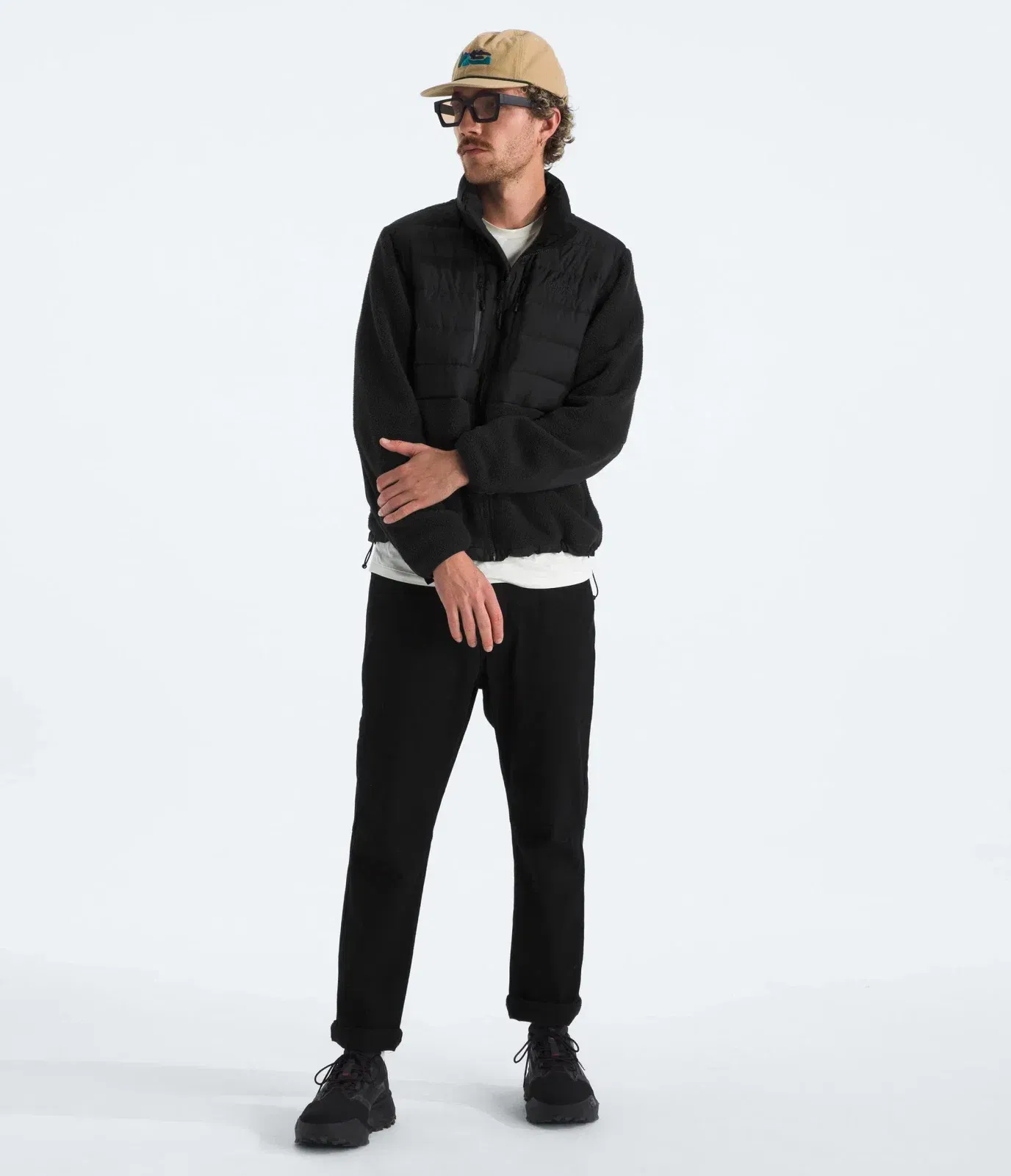 The North Face Men’s RMST Denali Tek Hybrid Jacket TNF Black