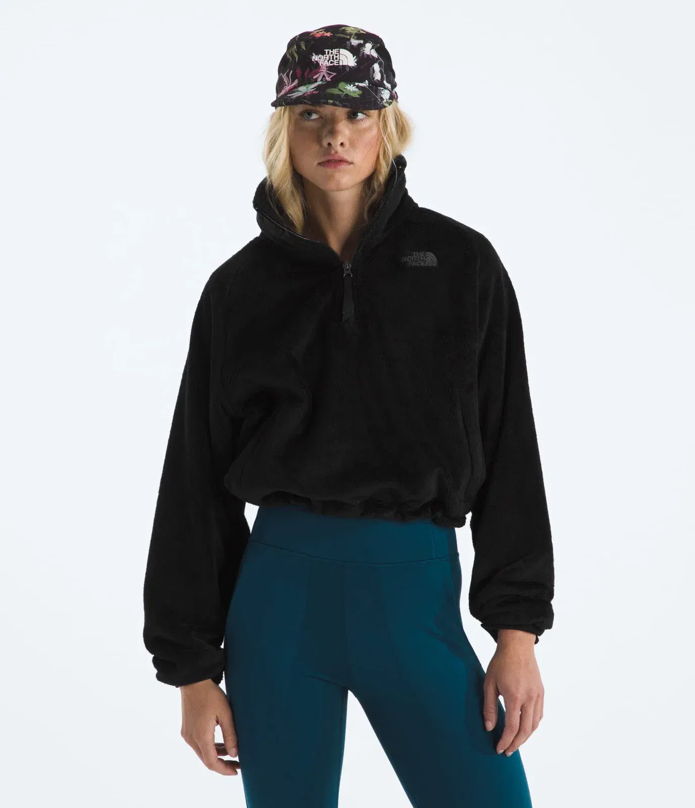 The North Face Women’s Osito Lux ¼-Zip Jacket TNF Black