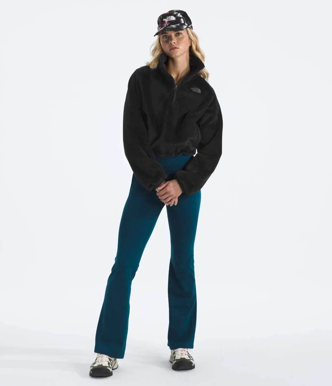 The North Face Women’s Osito Lux ¼-Zip Jacket TNF Black