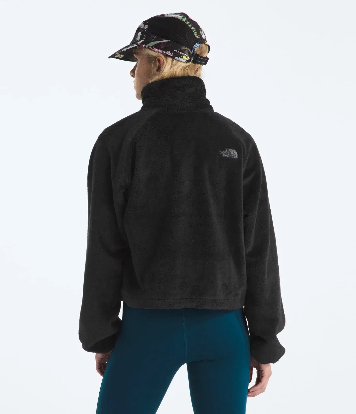 The North Face Women’s Osito Lux ¼-Zip Jacket TNF Black