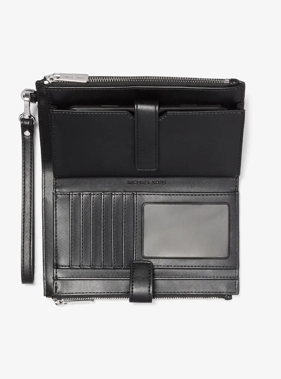 Michael Kors Adele Logo Smartphone Wallet Black