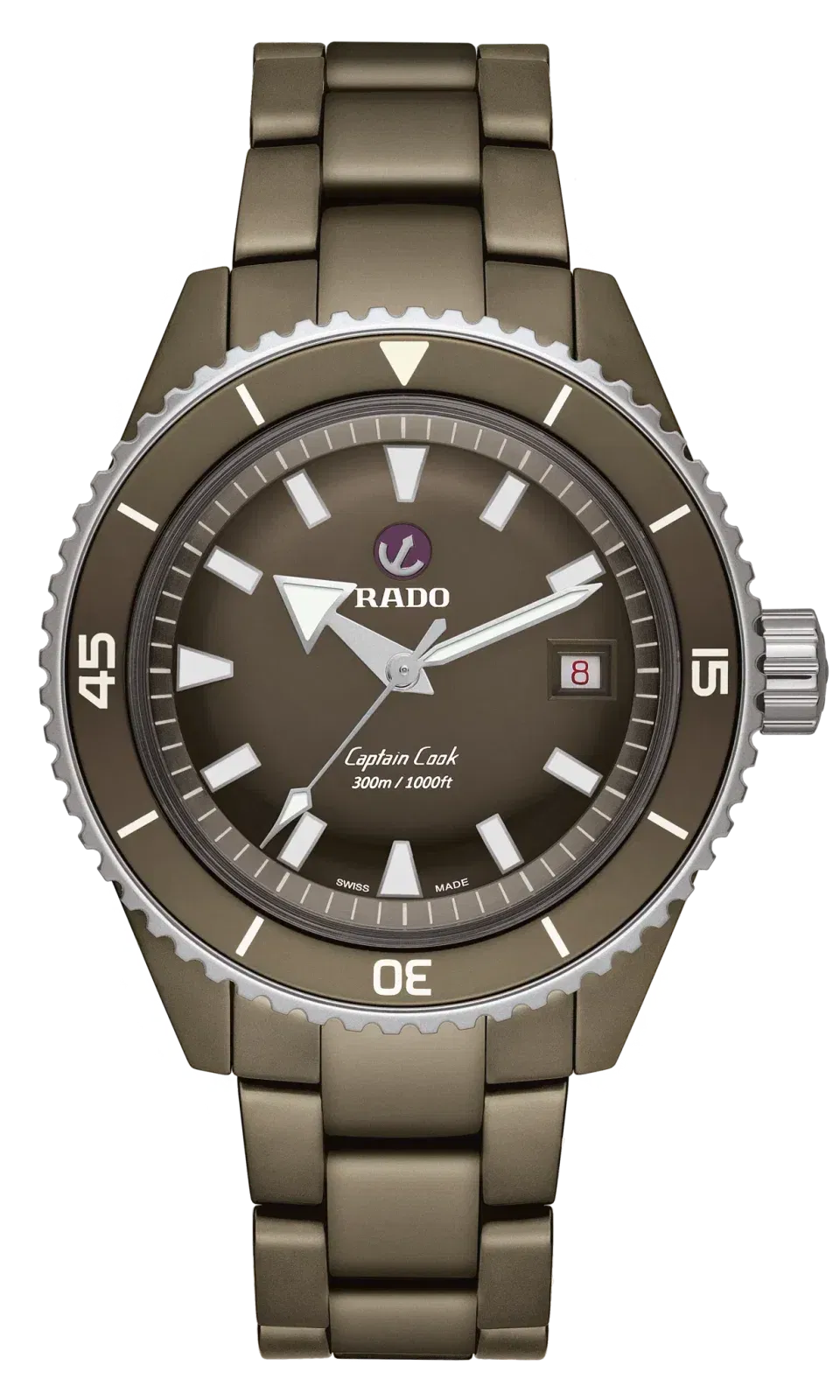Rado Captain Cook High-Tech Ceramic Diver Green r32130312