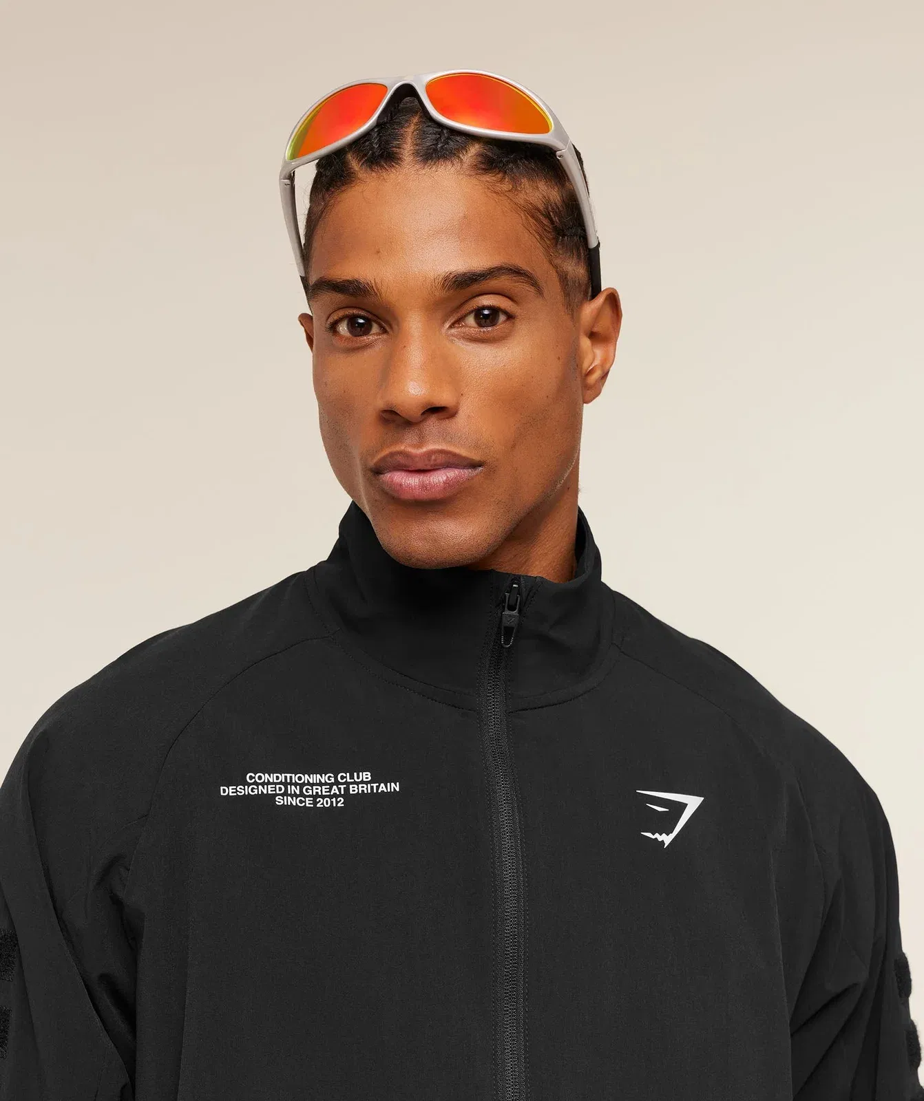 Gymshark Conditioning Club Track Patch Jacket Black