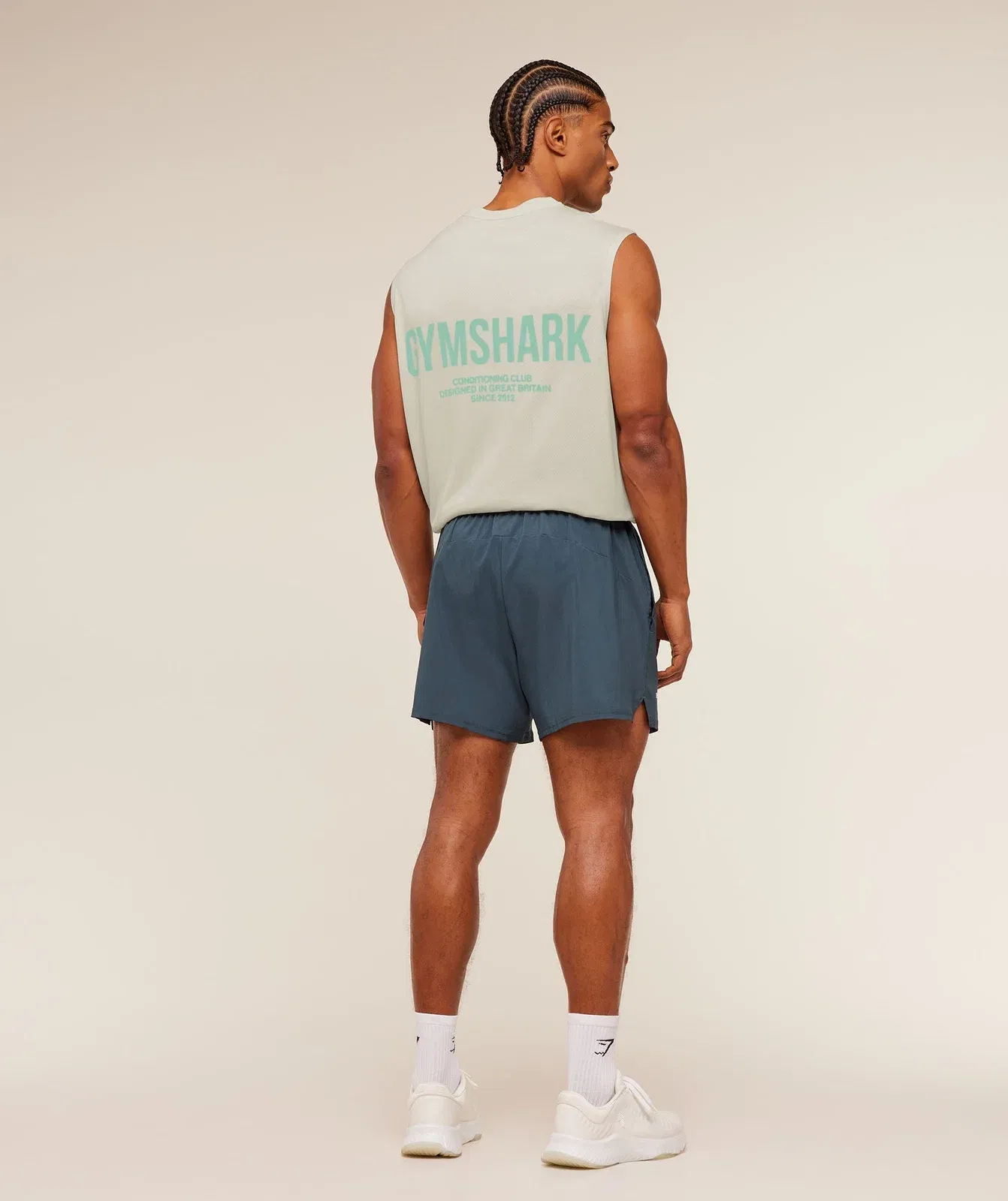 Gymshark Train 5" Shorts Stealth Blue