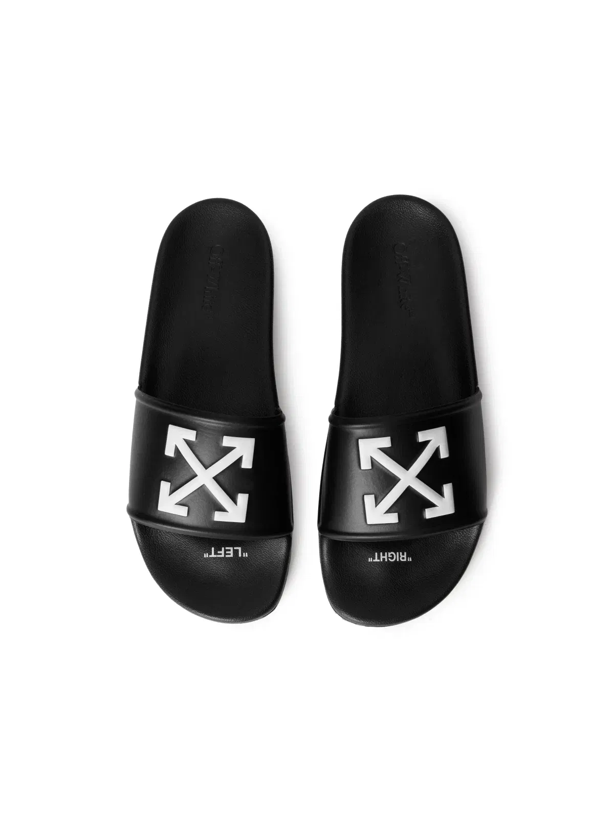 Off-White Arrow Slide Sandals Black