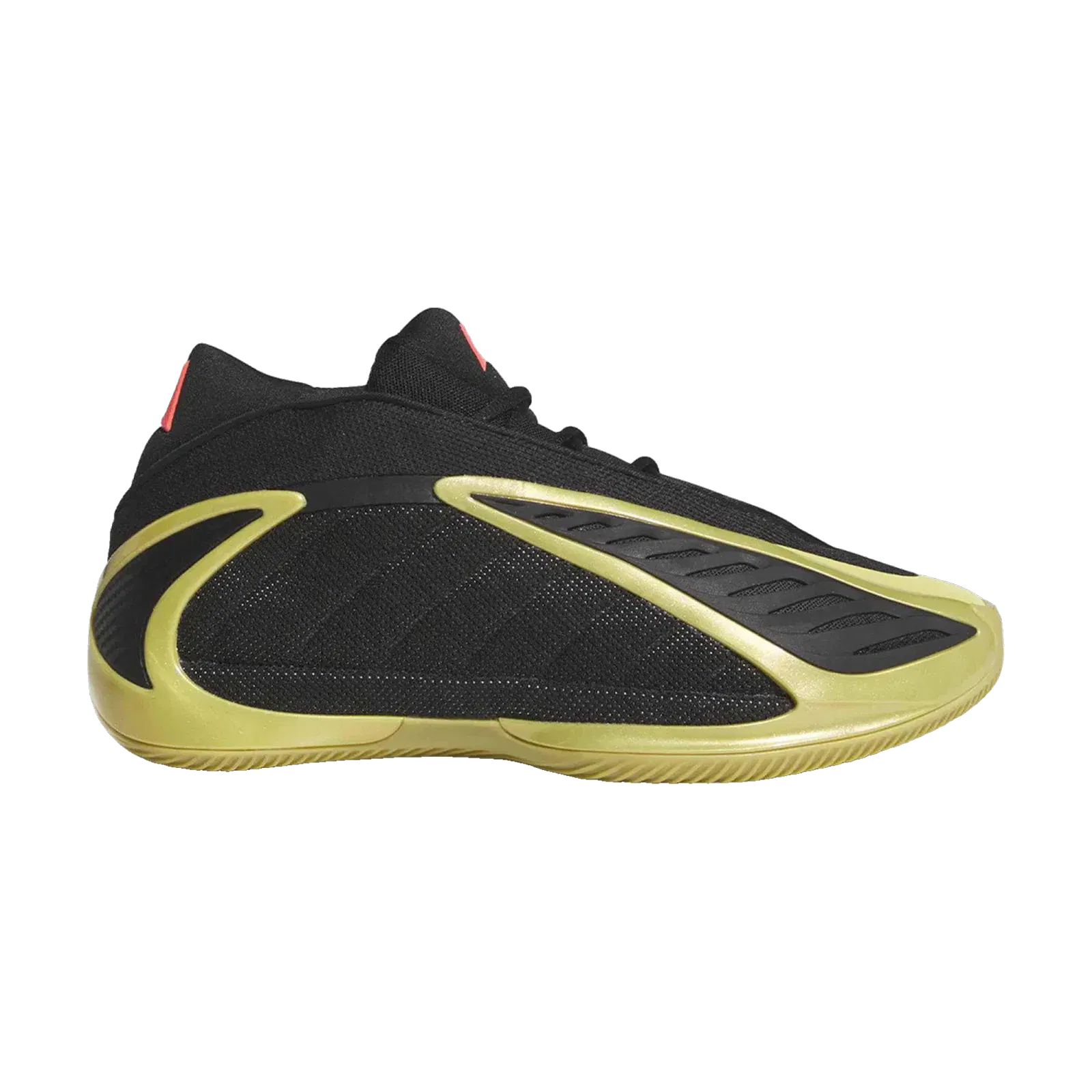 Adidas Anthony Edwards 2 Core Black / Gold Metallic / Solar Turbo