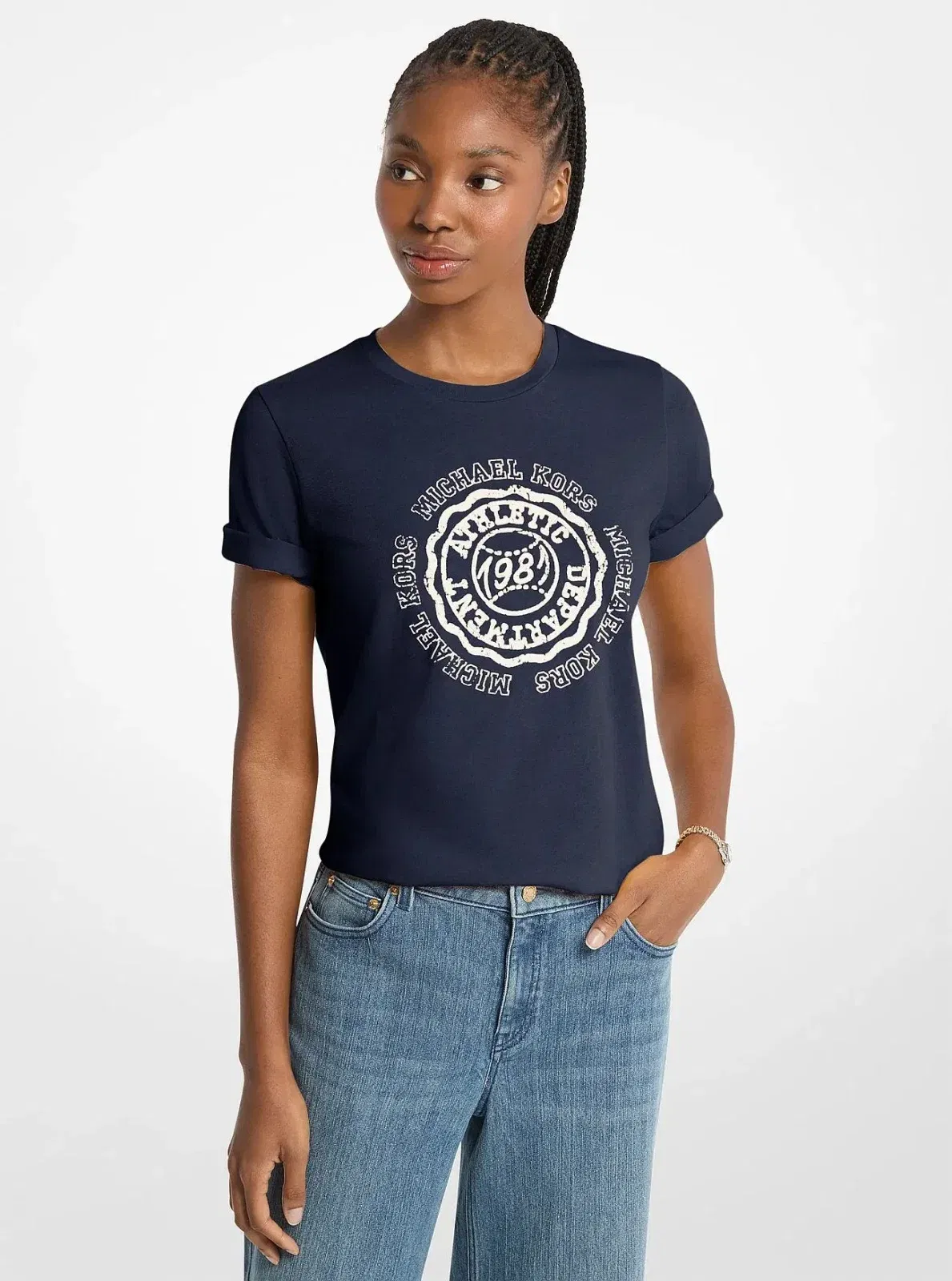 Michael Kors Graphic Logo T-Shirt MIDNIGHTBLUE